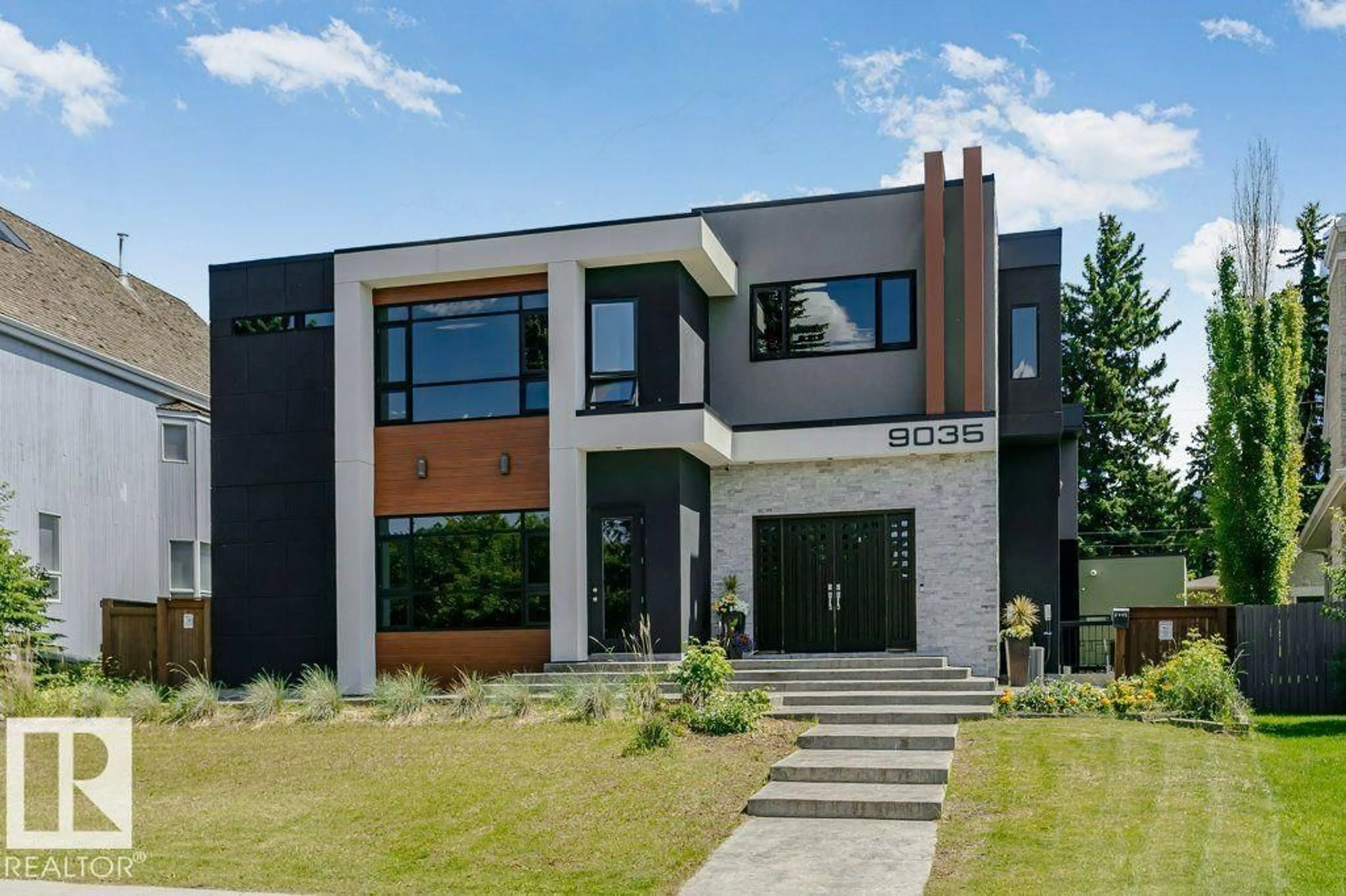 Home with brick exterior material, building for 9035 SASKATCHEWAN DR, Edmonton Alberta T6G2B2