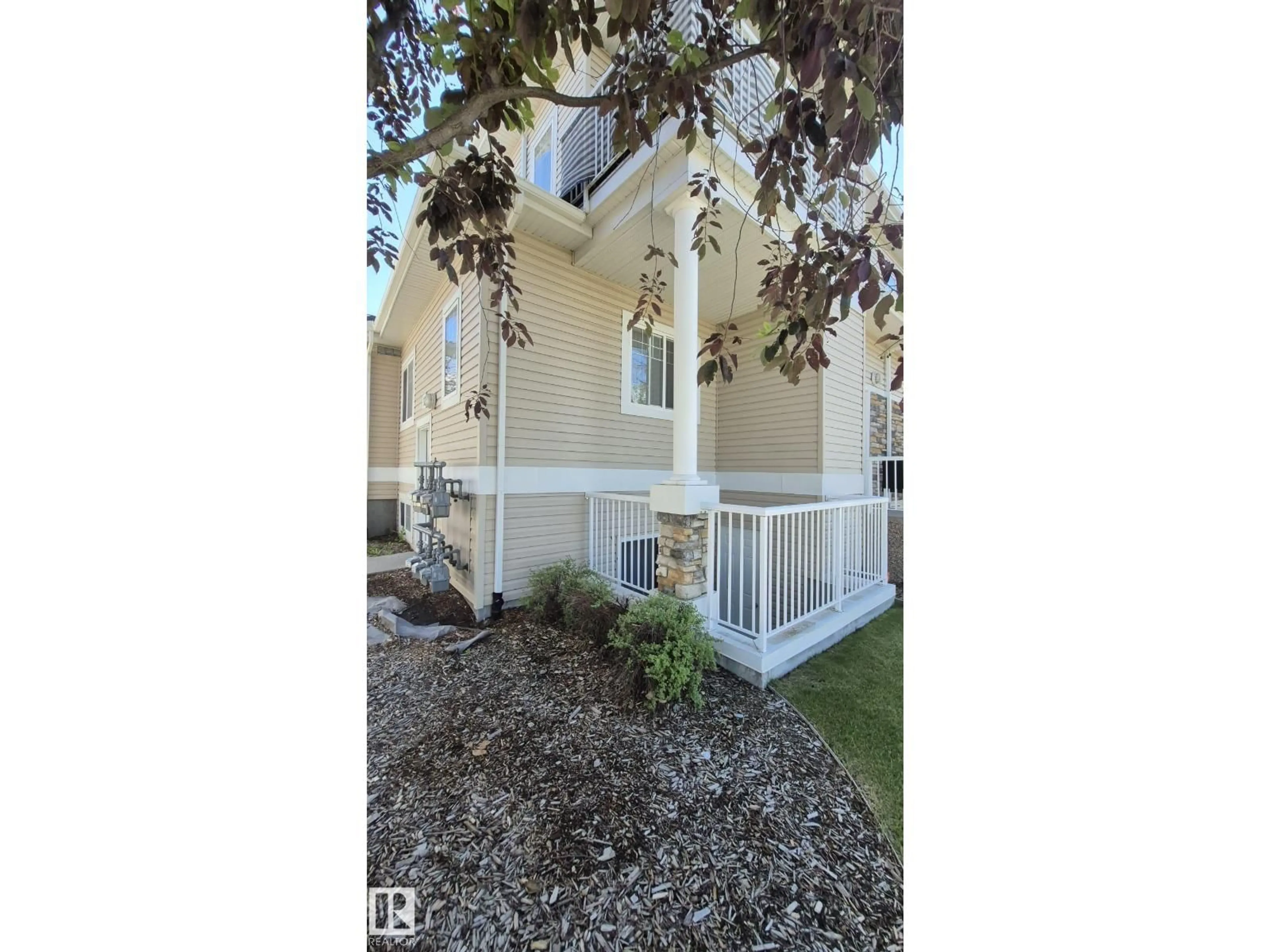 A pic from outside/outdoor area/front of a property/back of a property/a pic from drone, unknown for #202 - 164 BRIDGEPORT, Leduc Alberta T9E0L3