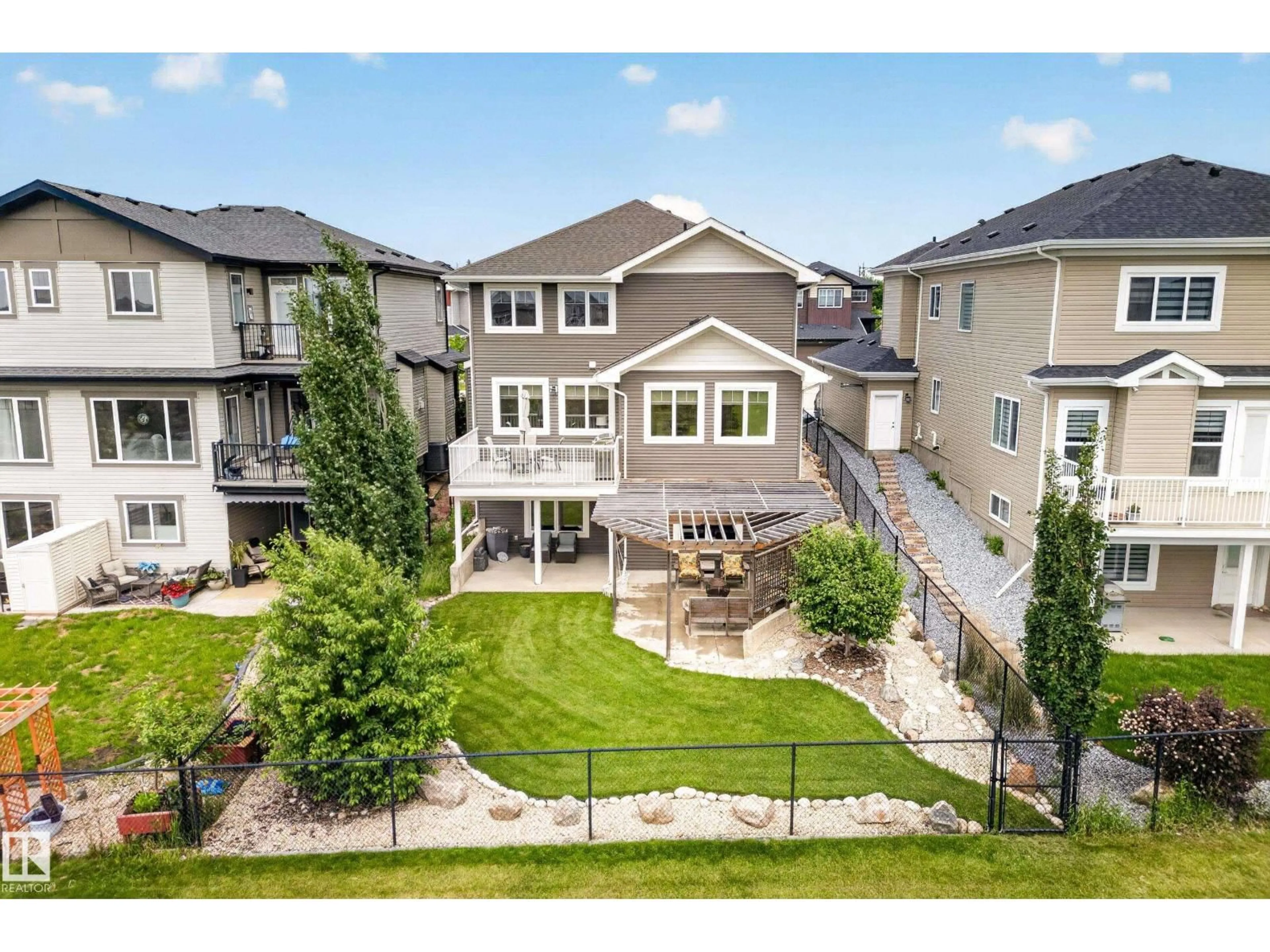 A pic from outside/outdoor area/front of a property/back of a property/a pic from drone, unknown for 3803 48 AV, Beaumont Alberta T4X1C4