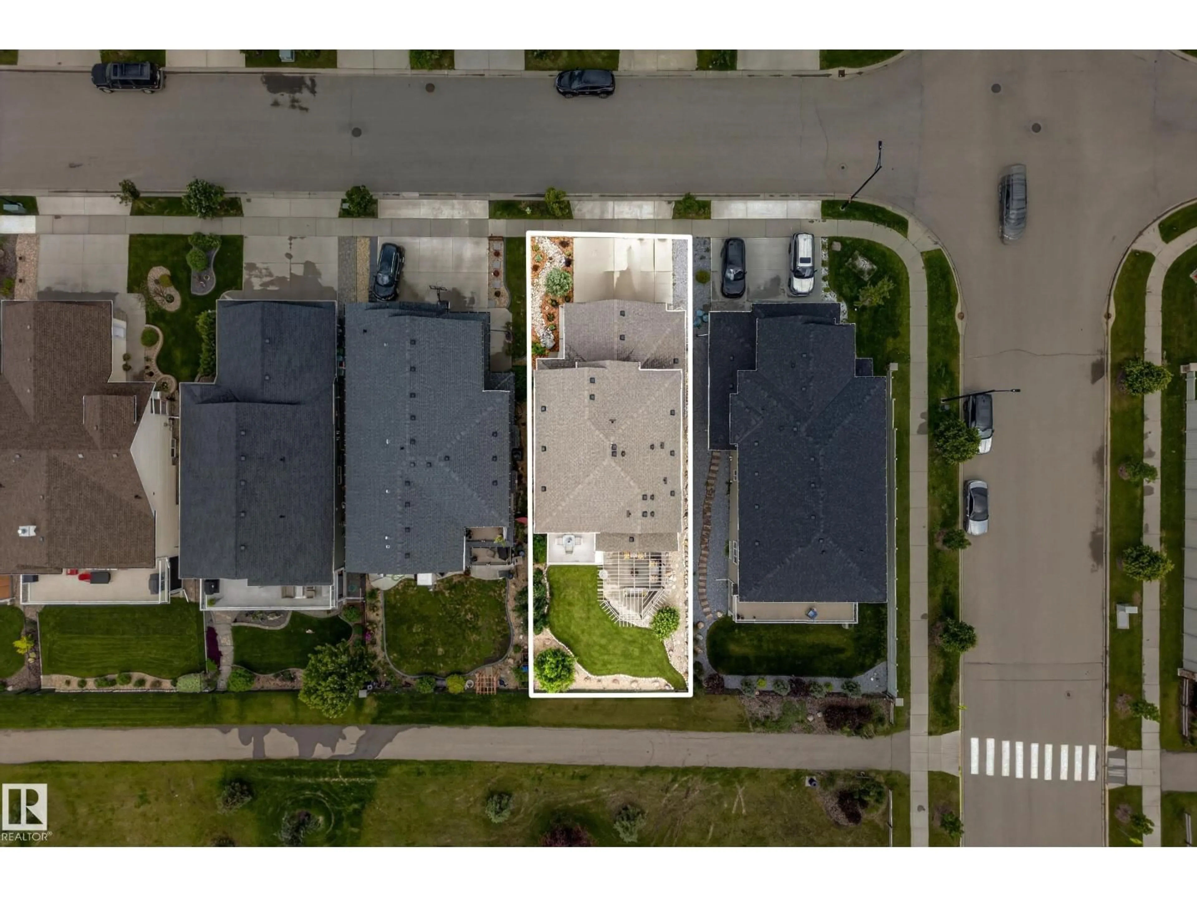 A pic from outside/outdoor area/front of a property/back of a property/a pic from drone, street for 3803 48 AV, Beaumont Alberta T4X1C4