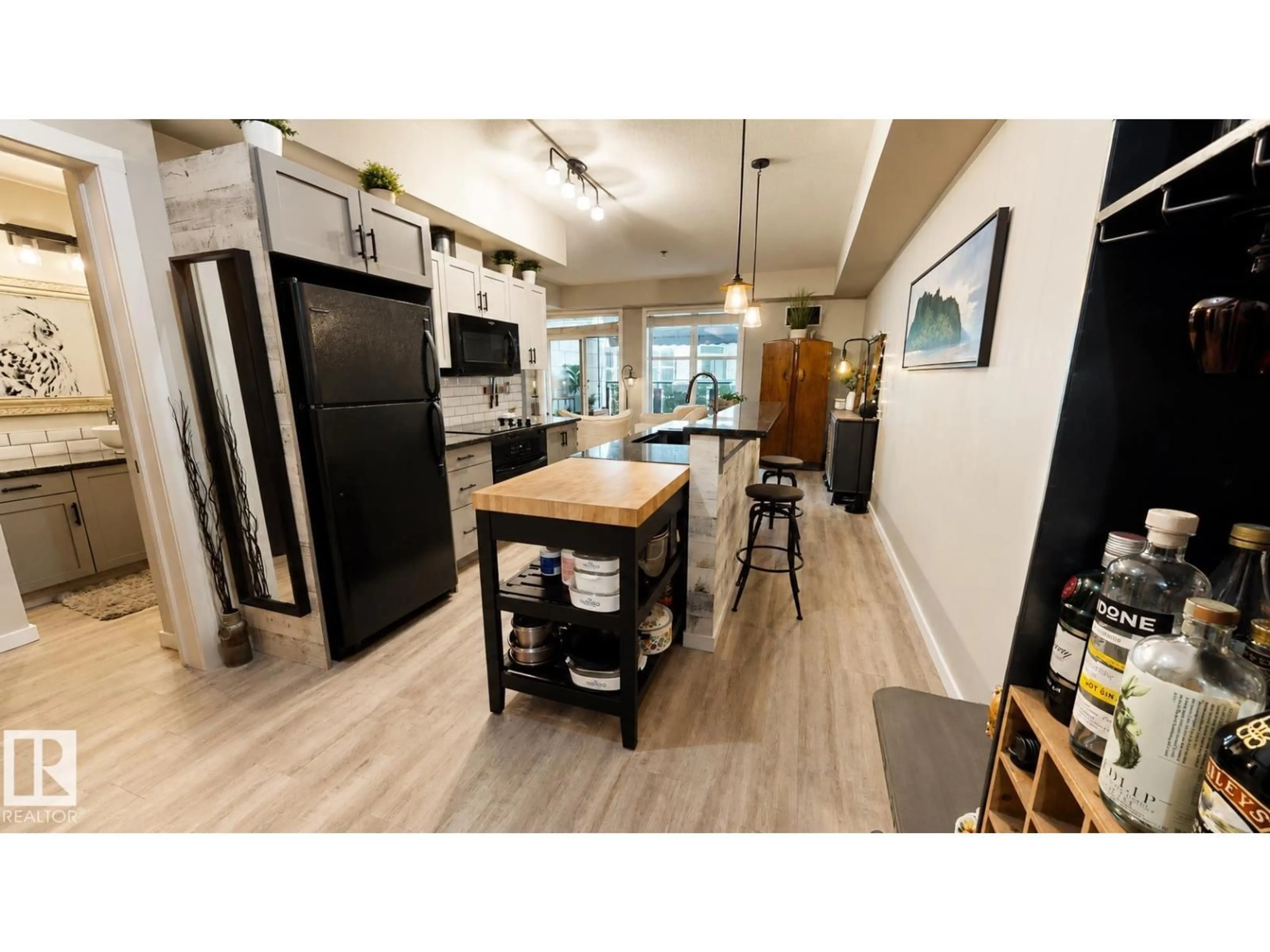 Open concept kitchen, unknown for 151 4827 104A ST NW, Edmonton Alberta T6H0R5