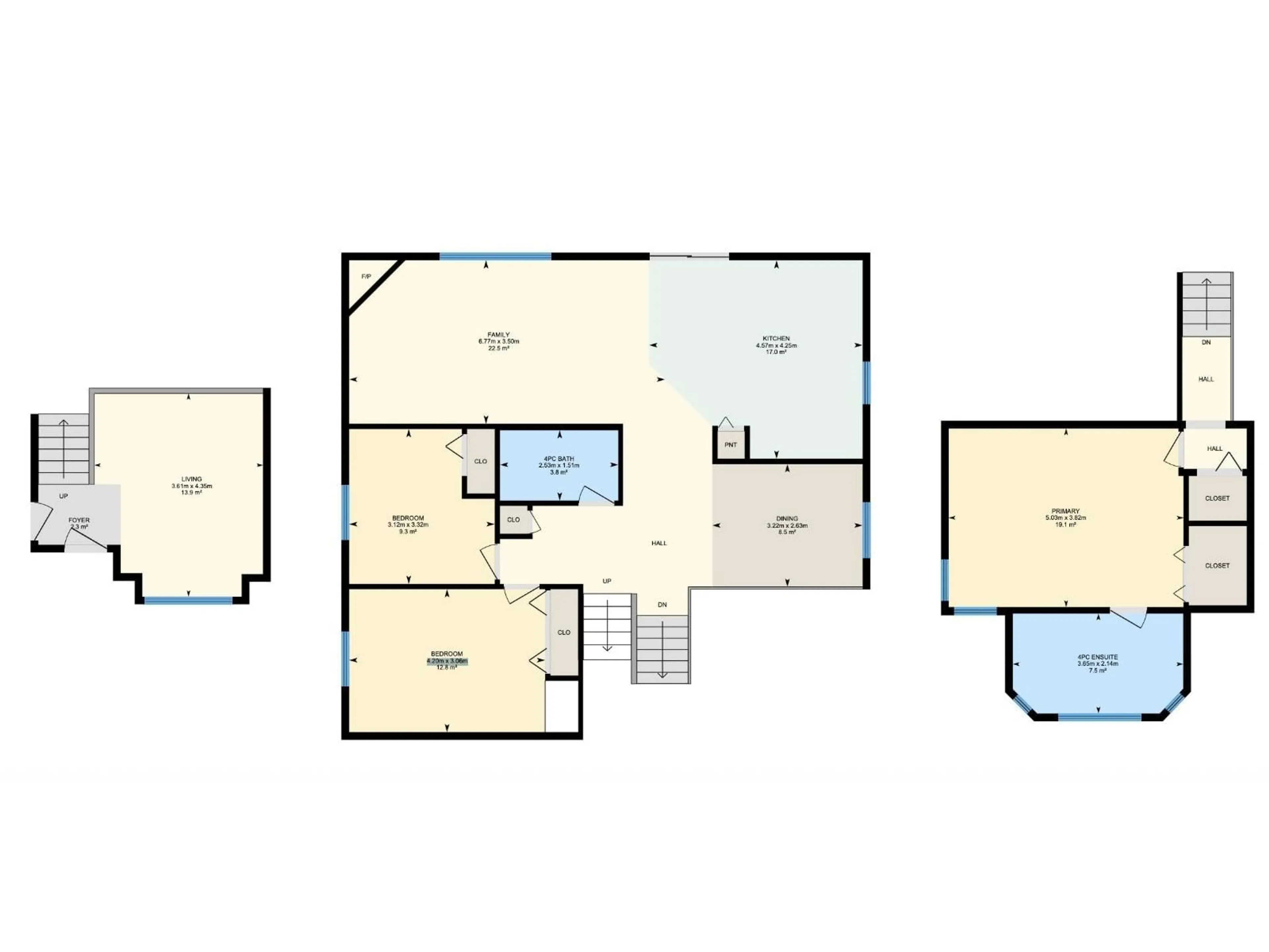 Floor plan for 183 DECHENE RD, Edmonton Alberta T6M2M8