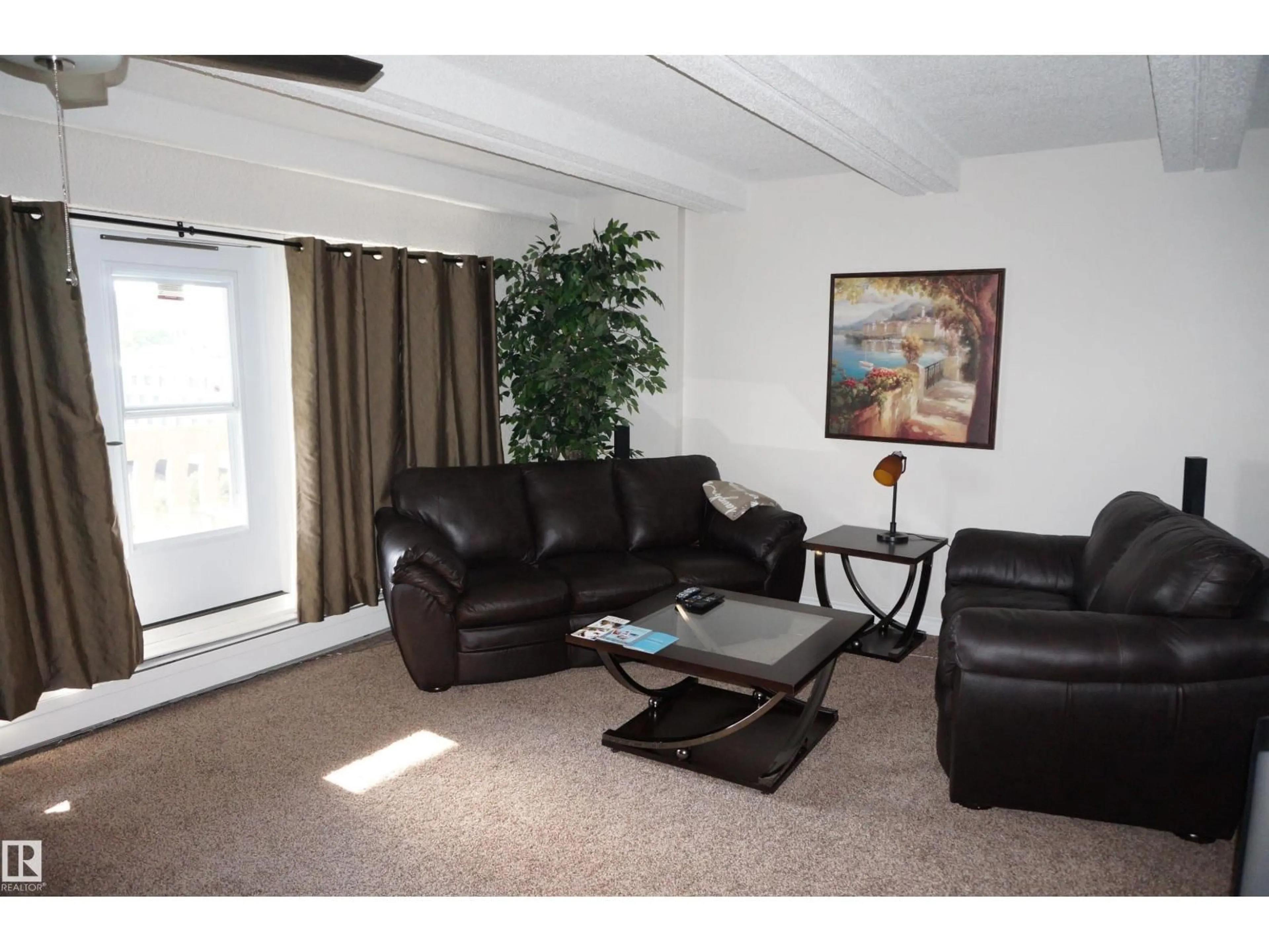 Living room with furniture, unknown for 1703 - 9918 101 ST NW, Edmonton Alberta T5K2L1