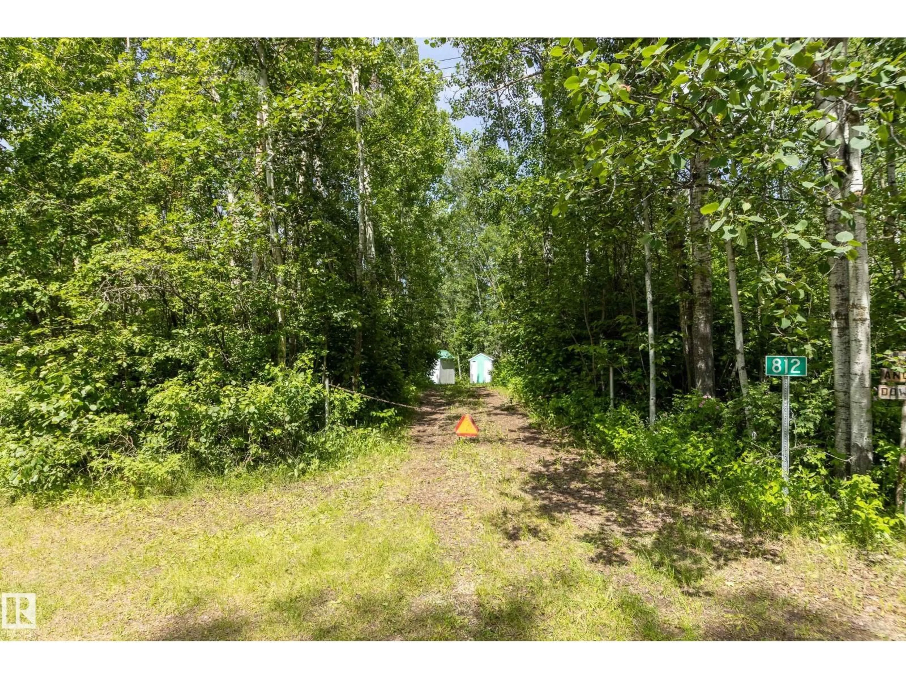 A pic from outside/outdoor area/front of a property/back of a property/a pic from drone, forest/trees view for 3003 - 812 TWP RD 574, Rural Barrhead County Alberta T0E1A0