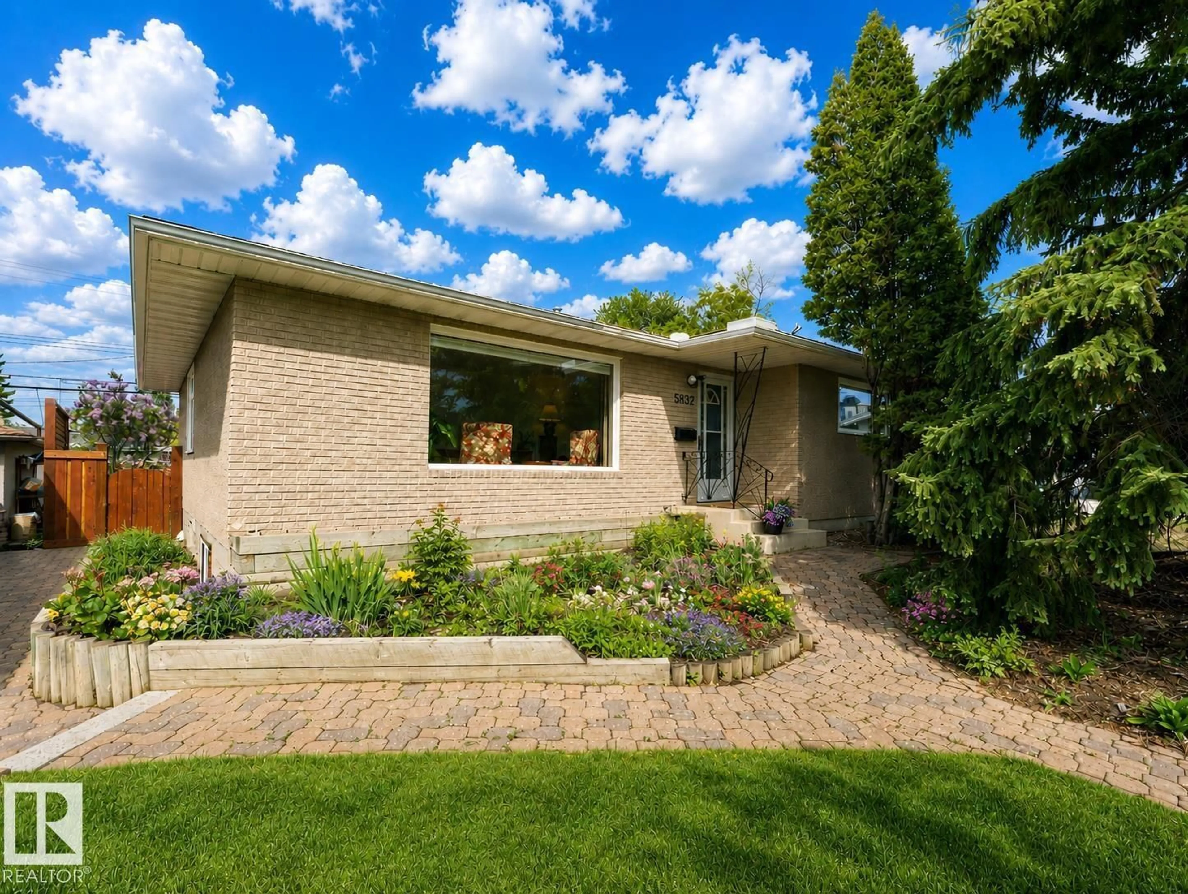 Home with brick exterior material, street for NW - 5832 114A ST, Edmonton Alberta T6H3N1