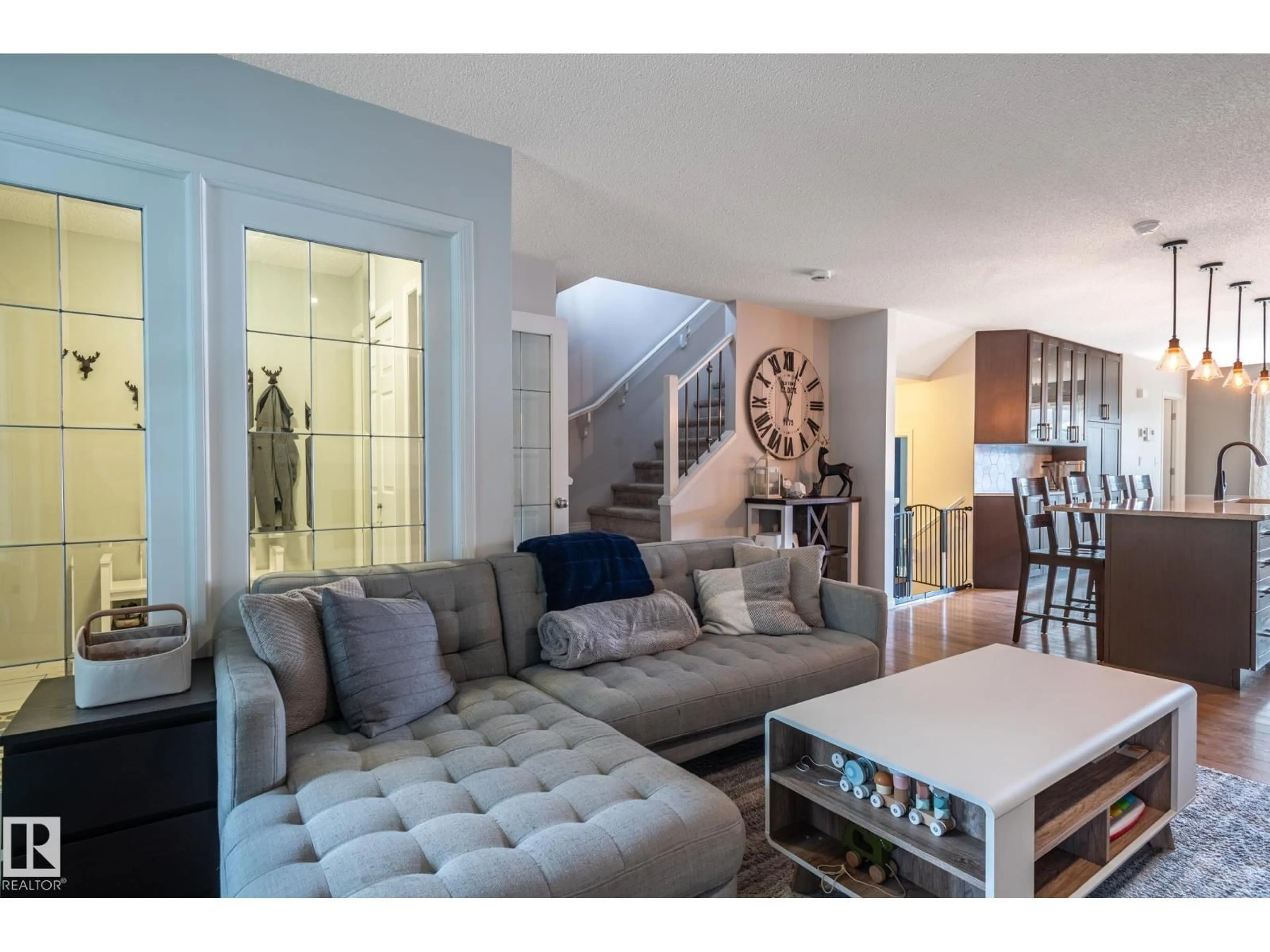 Living room with furniture, unknown for 8531 ELLIS LI, Edmonton Alberta T6M0P5