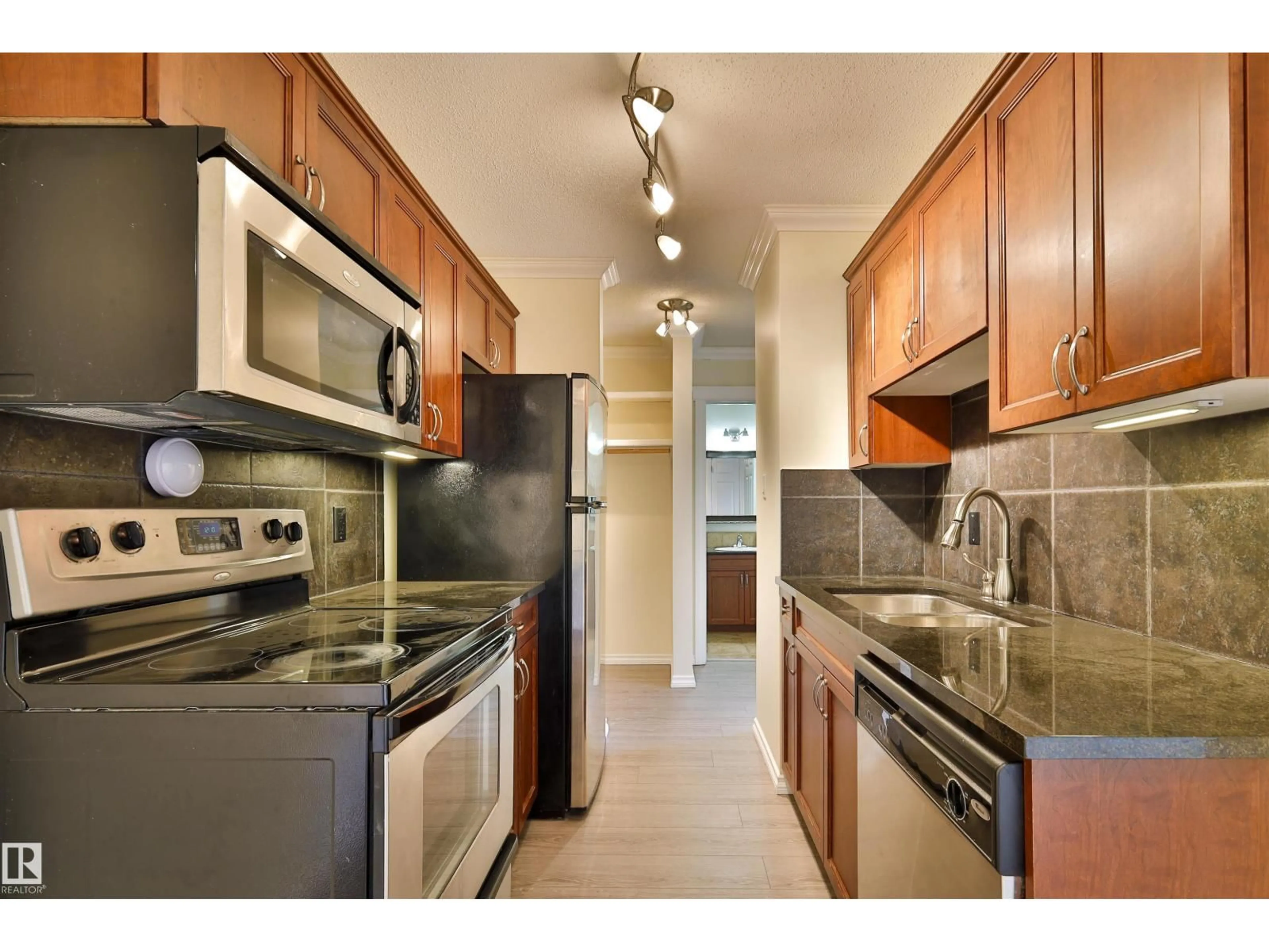 Standard kitchen, unknown for #306 - 10160 83 AV, Edmonton Alberta T6E2C4