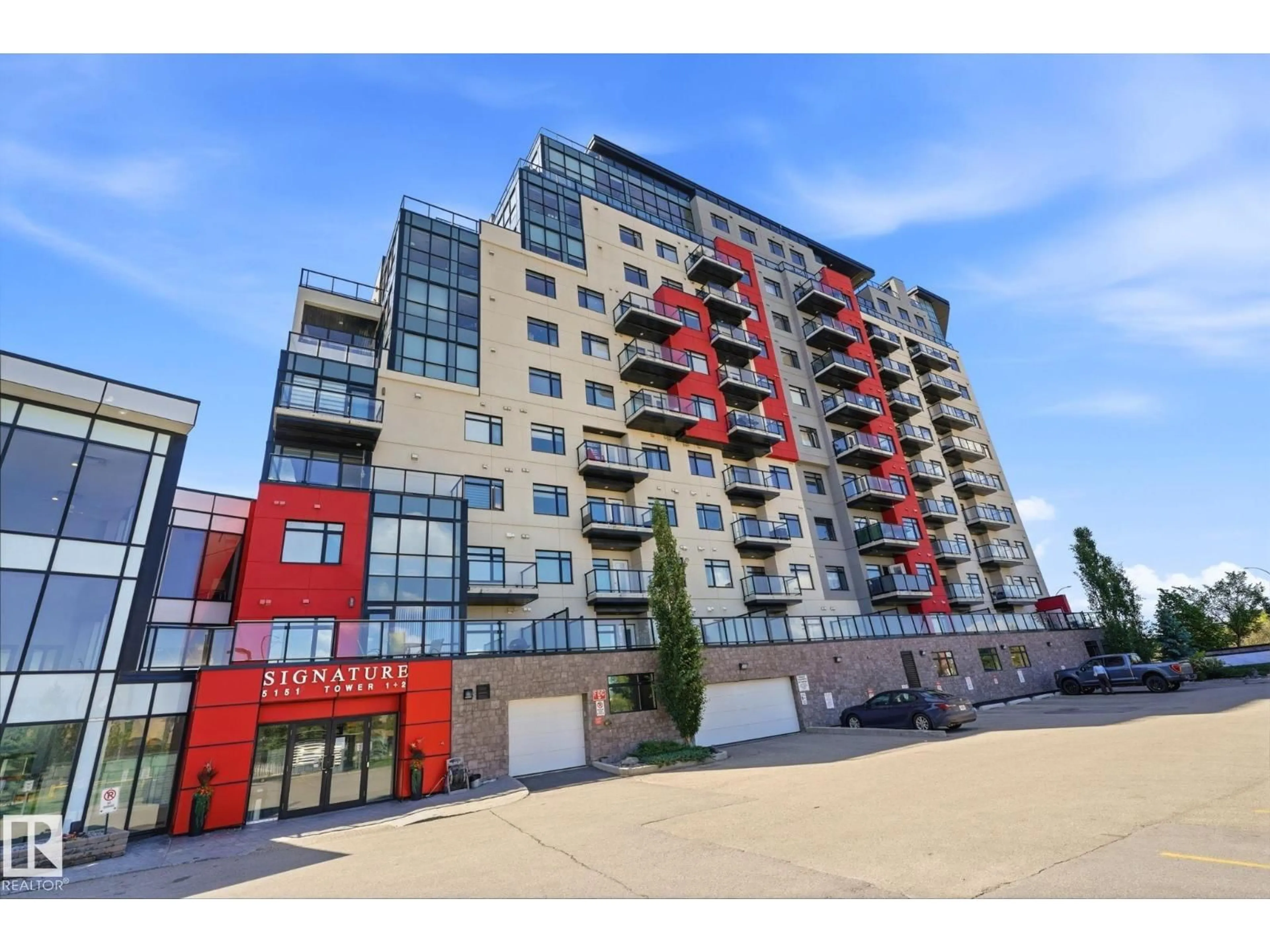 A pic from outside/outdoor area/front of a property/back of a property/a pic from drone, building for 5151 - 125 WINDERMERE BOULEVARD SW, Edmonton Alberta T6W2K4