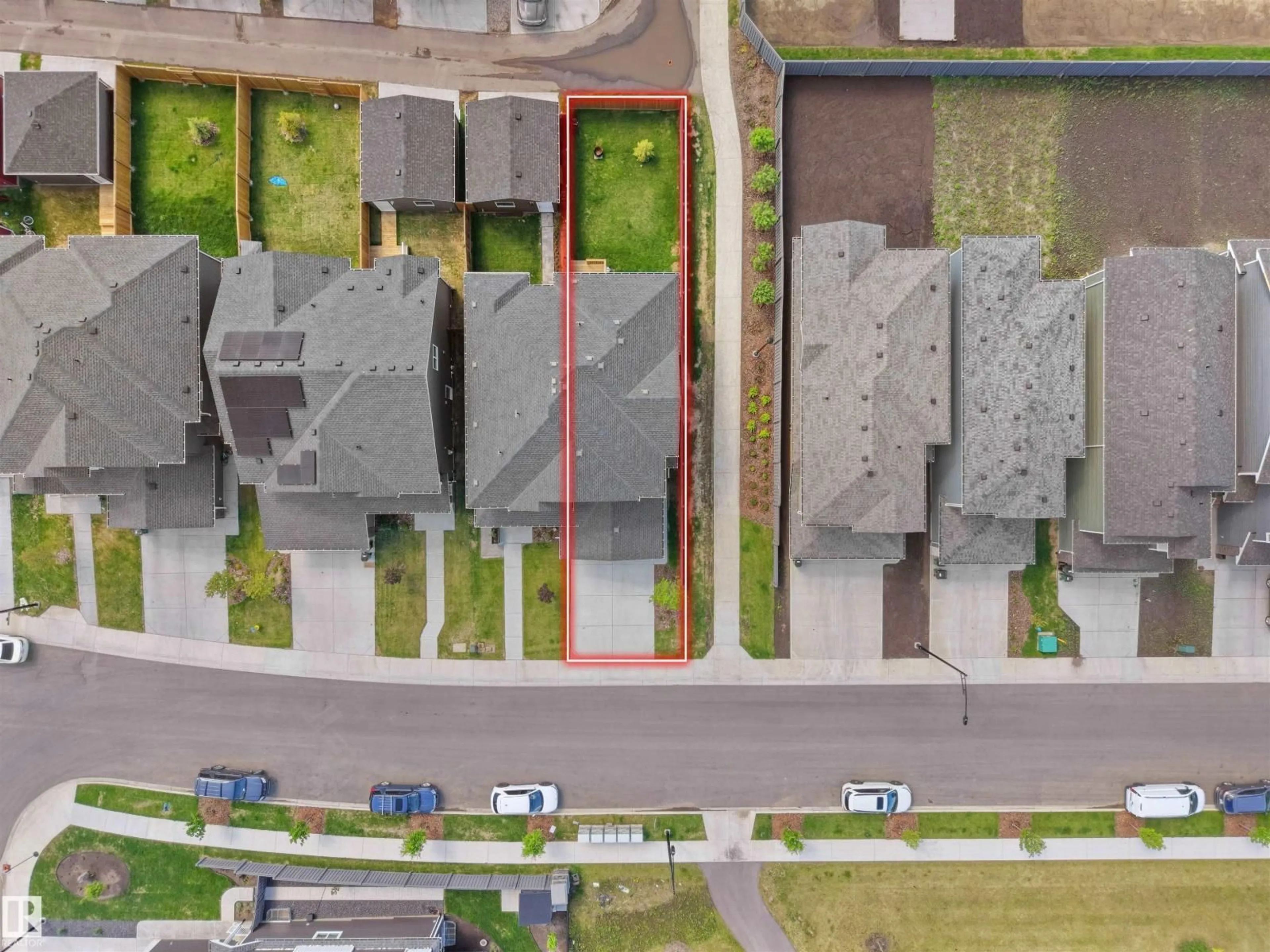 A pic from outside/outdoor area/front of a property/back of a property/a pic from drone, street for SW - 3332 168 ST, Edmonton Alberta T6W5M2