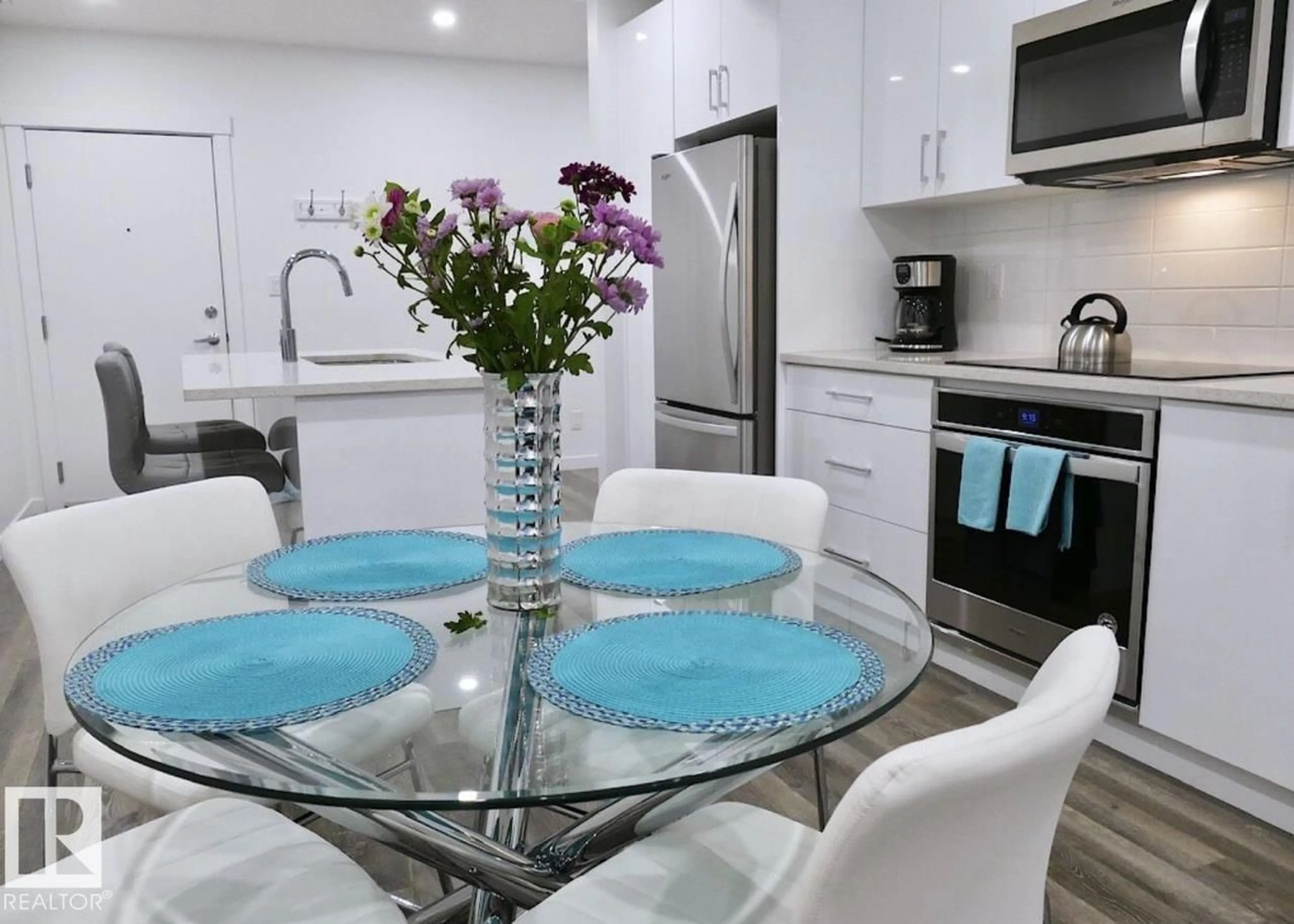 Open concept kitchen, unknown for #216 - 11503 76 AV, Edmonton Alberta T6G0K6