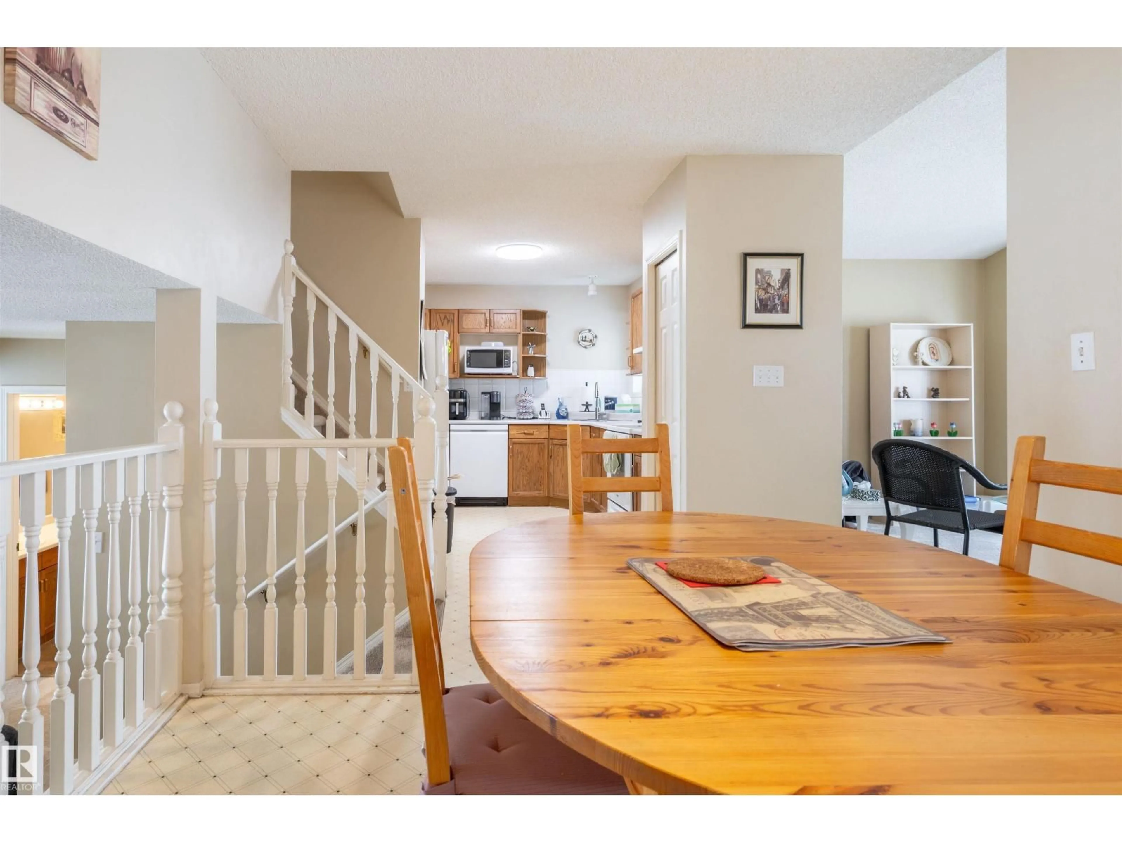 Open concept kitchen, unknown for 48 3311 58 ST NW, Edmonton Alberta T6L6X3