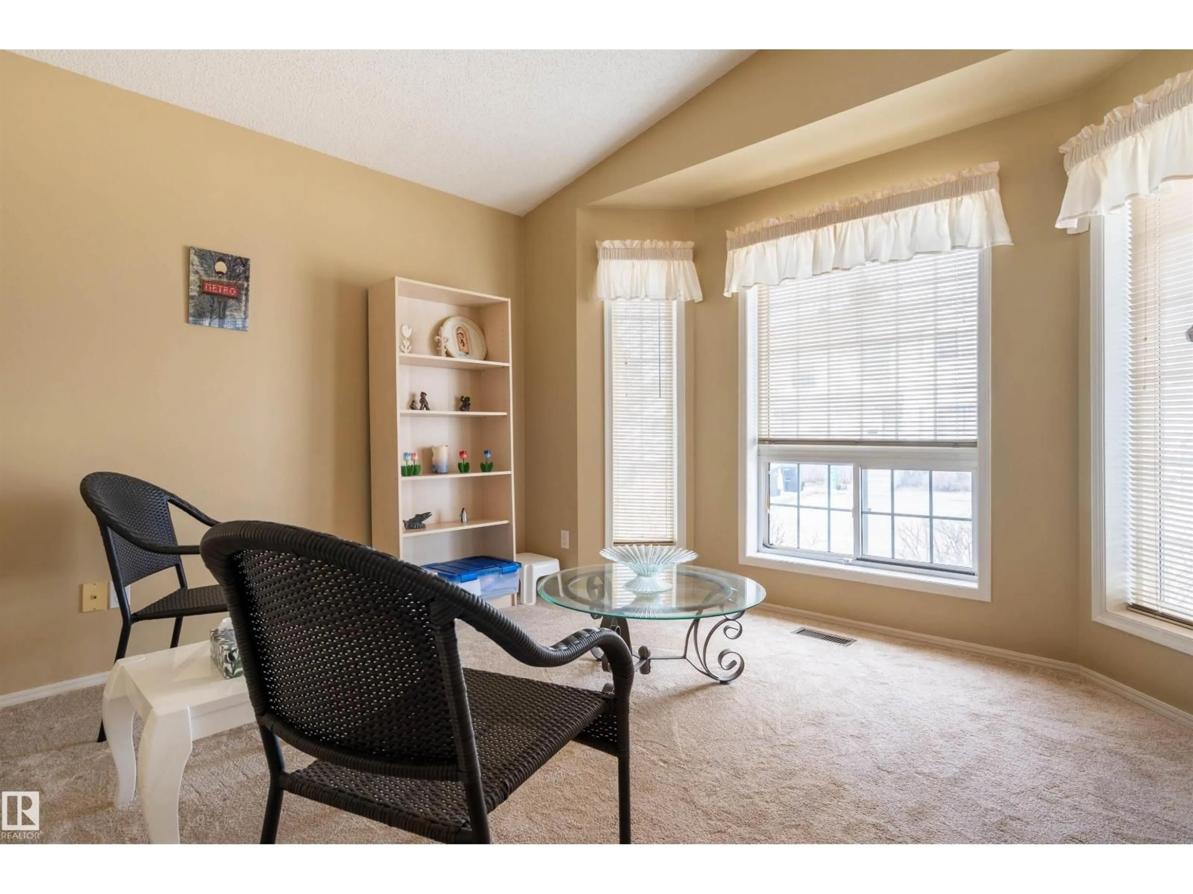 Living room with furniture, unknown for 48 3311 58 ST NW, Edmonton Alberta T6L6X3