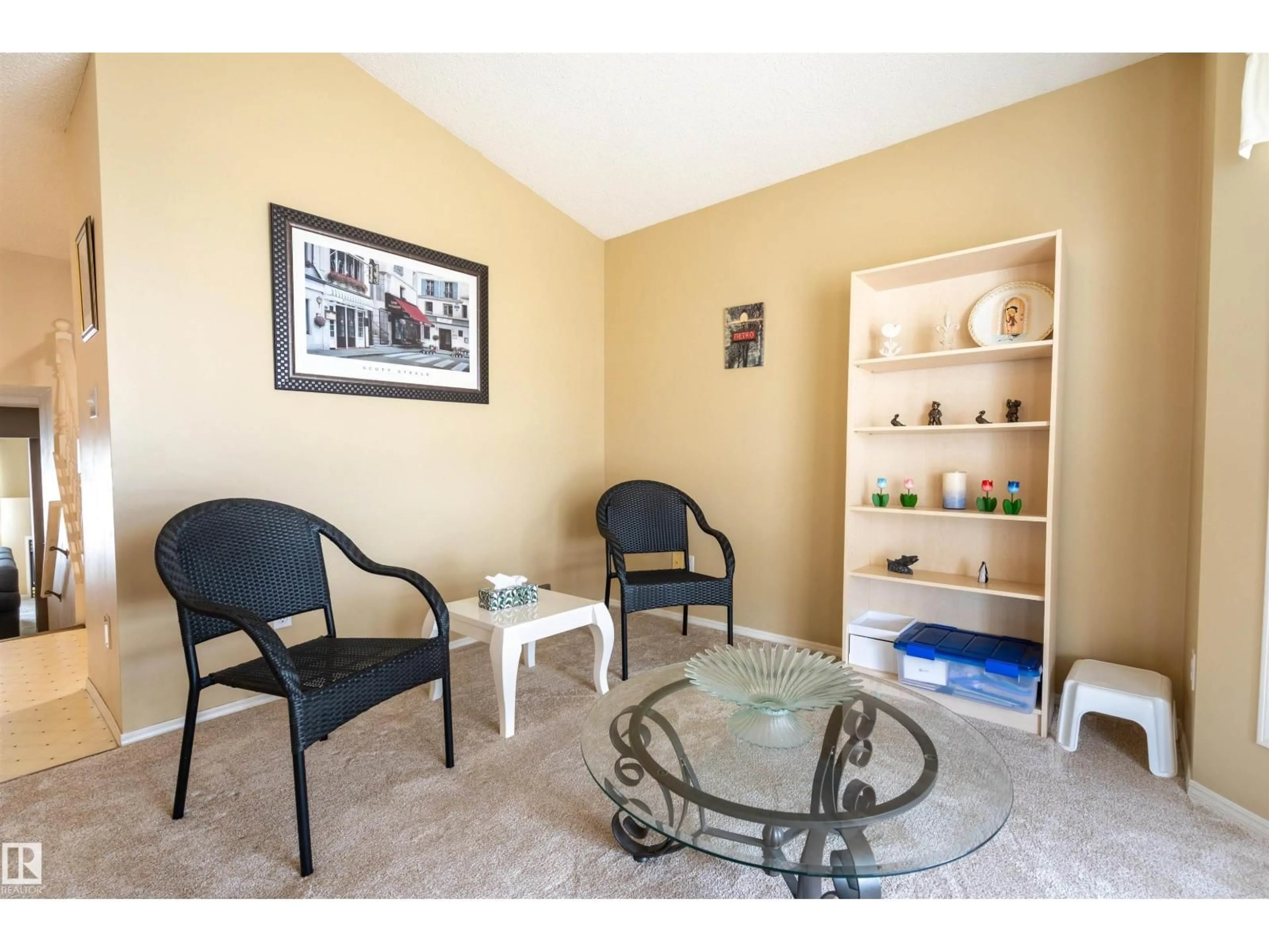 Living room with furniture, unknown for 48 3311 58 ST NW, Edmonton Alberta T6L6X3