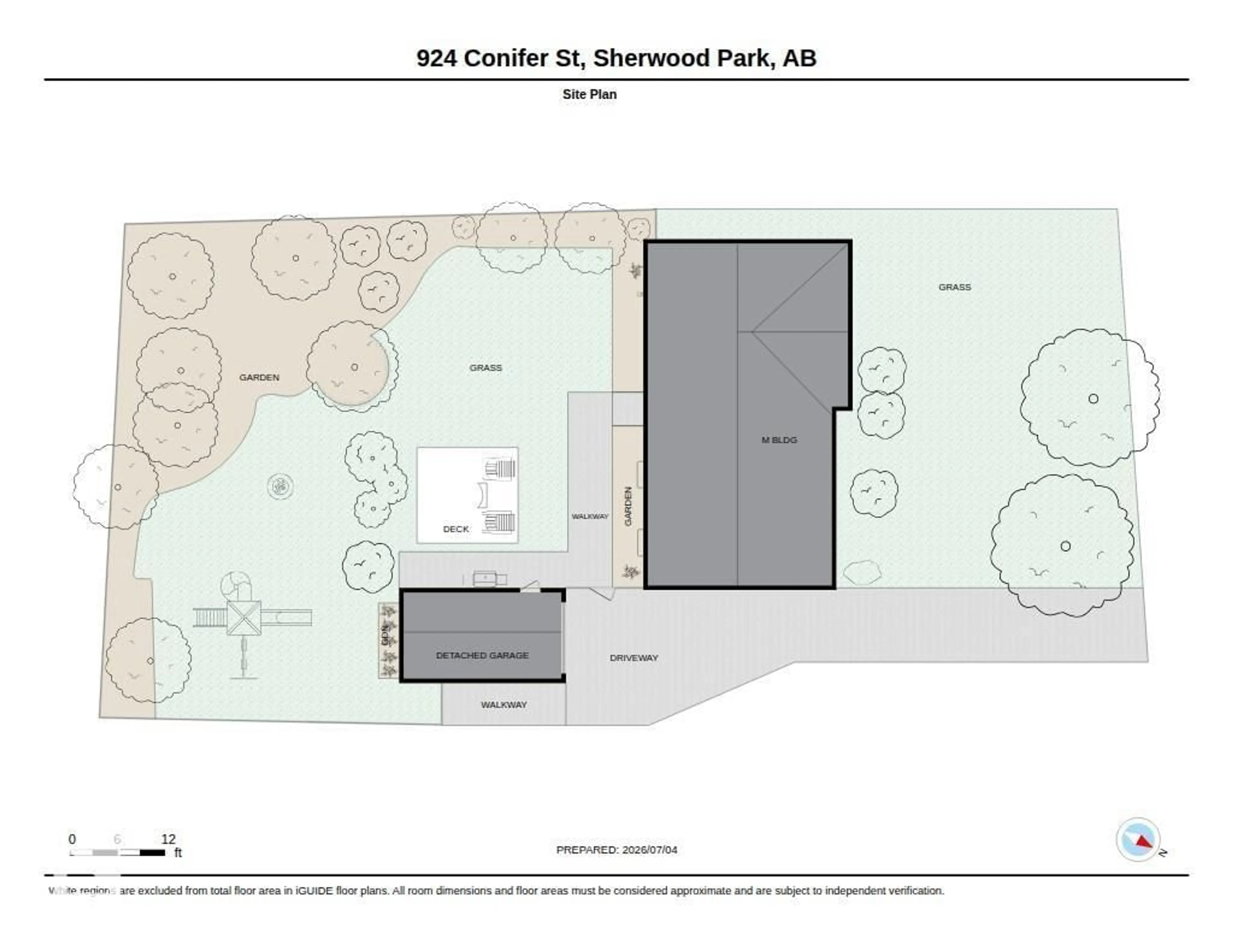 Floor plan for 924 CONIFER ST, Sherwood Park Alberta T8A1N5