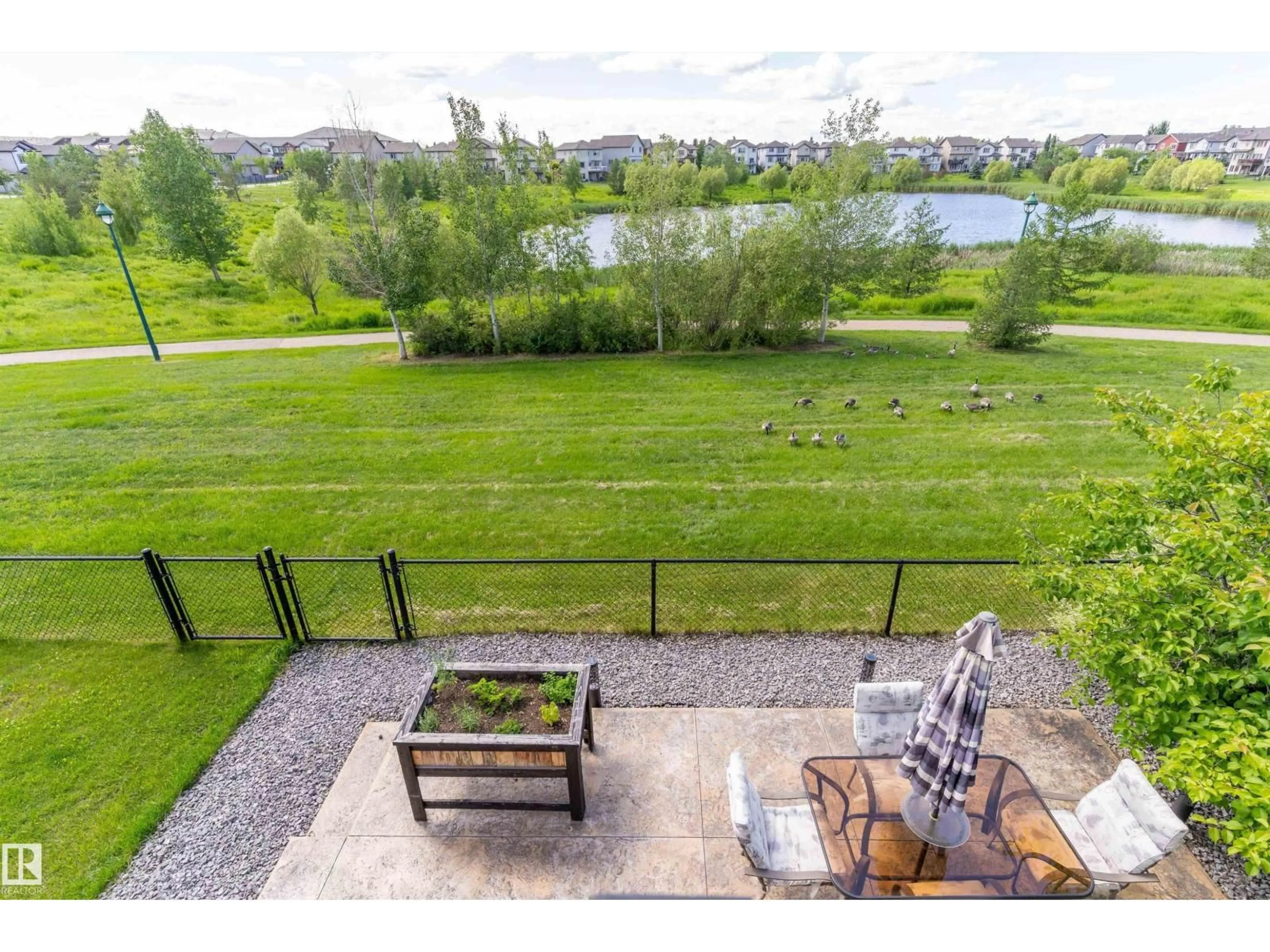 Patio, water/lake/river/ocean view for 1708 32 ST, Edmonton Alberta T6T0P5