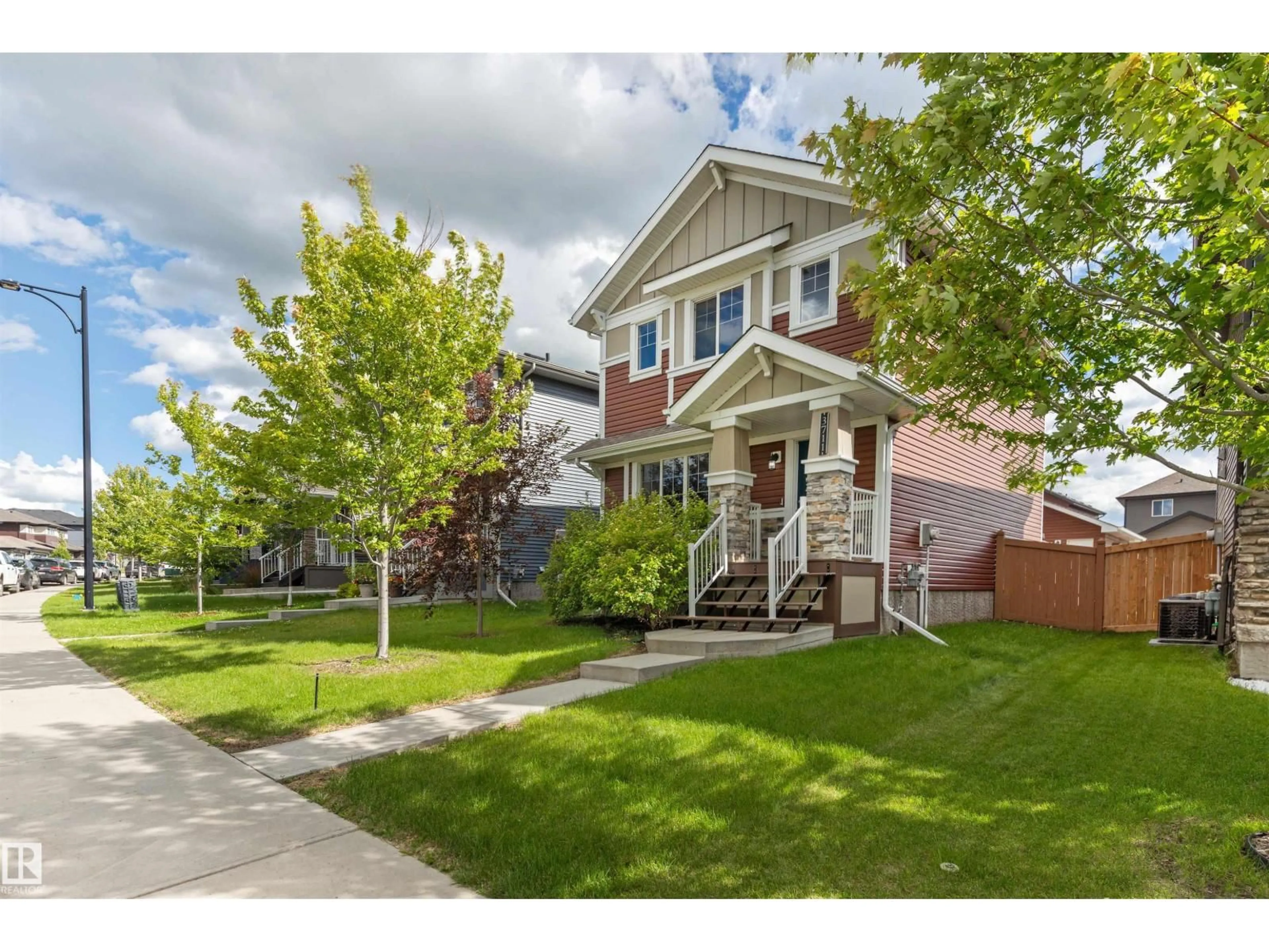 Home with vinyl exterior material, street for 3711 WEIDLE CR, Edmonton Alberta T6X2E2