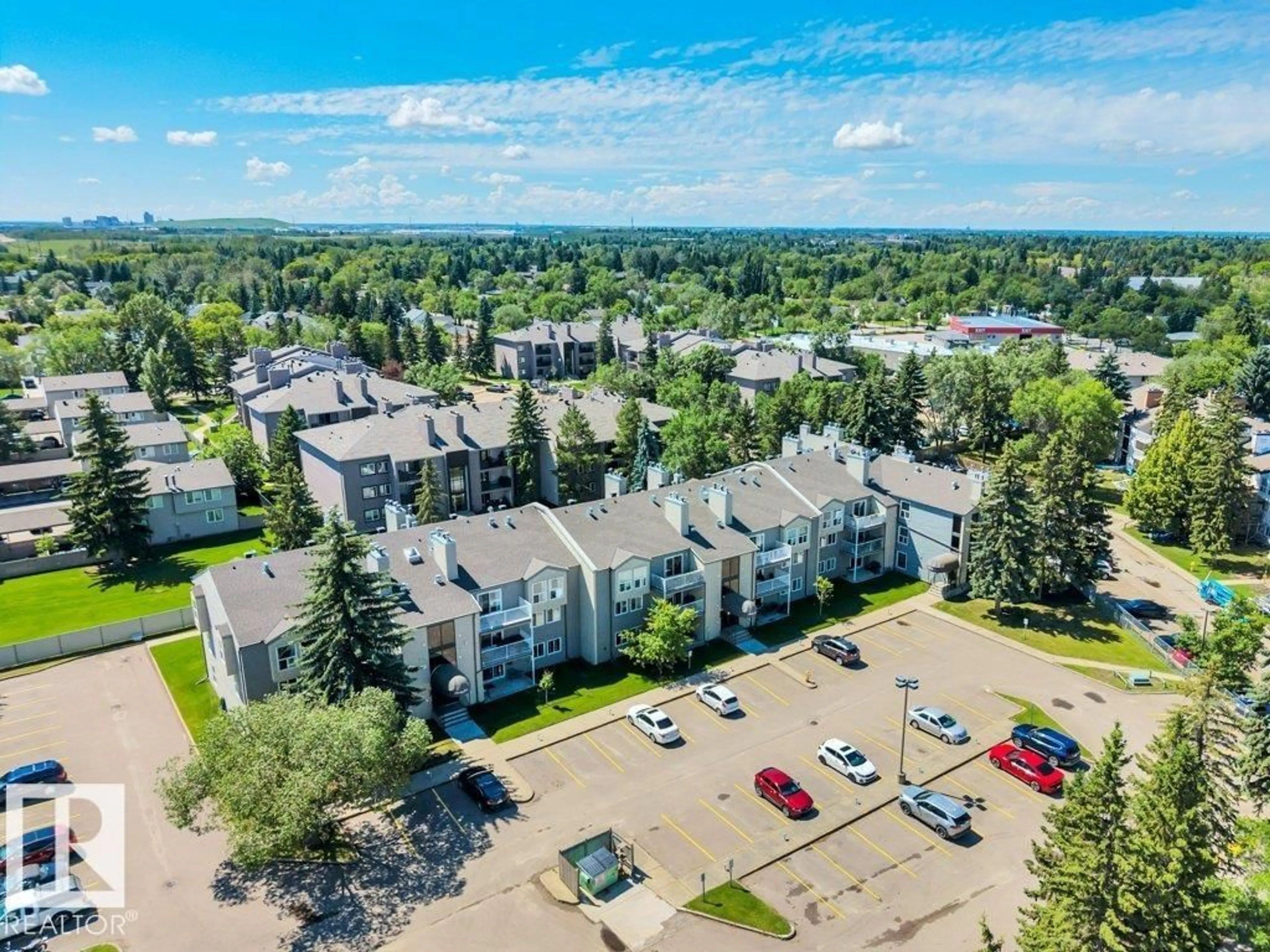 A pic from outside/outdoor area/front of a property/back of a property/a pic from drone, city buildings view from balcony for 113 30 ALPINE PL, St. Albert Alberta T8N3Y2