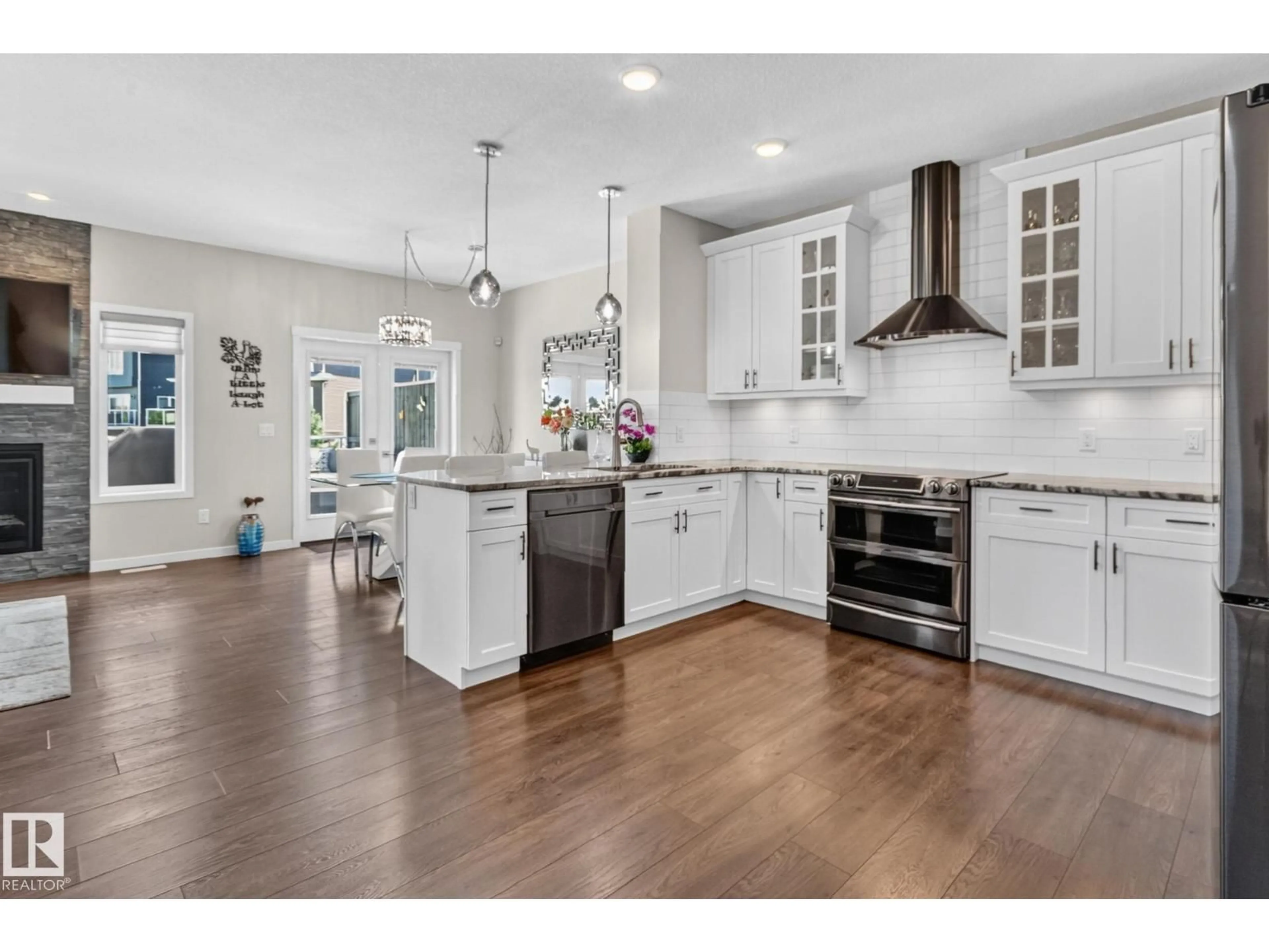 Open concept kitchen, unknown for 866 EBBERS CR, Edmonton Alberta T5Y3V2