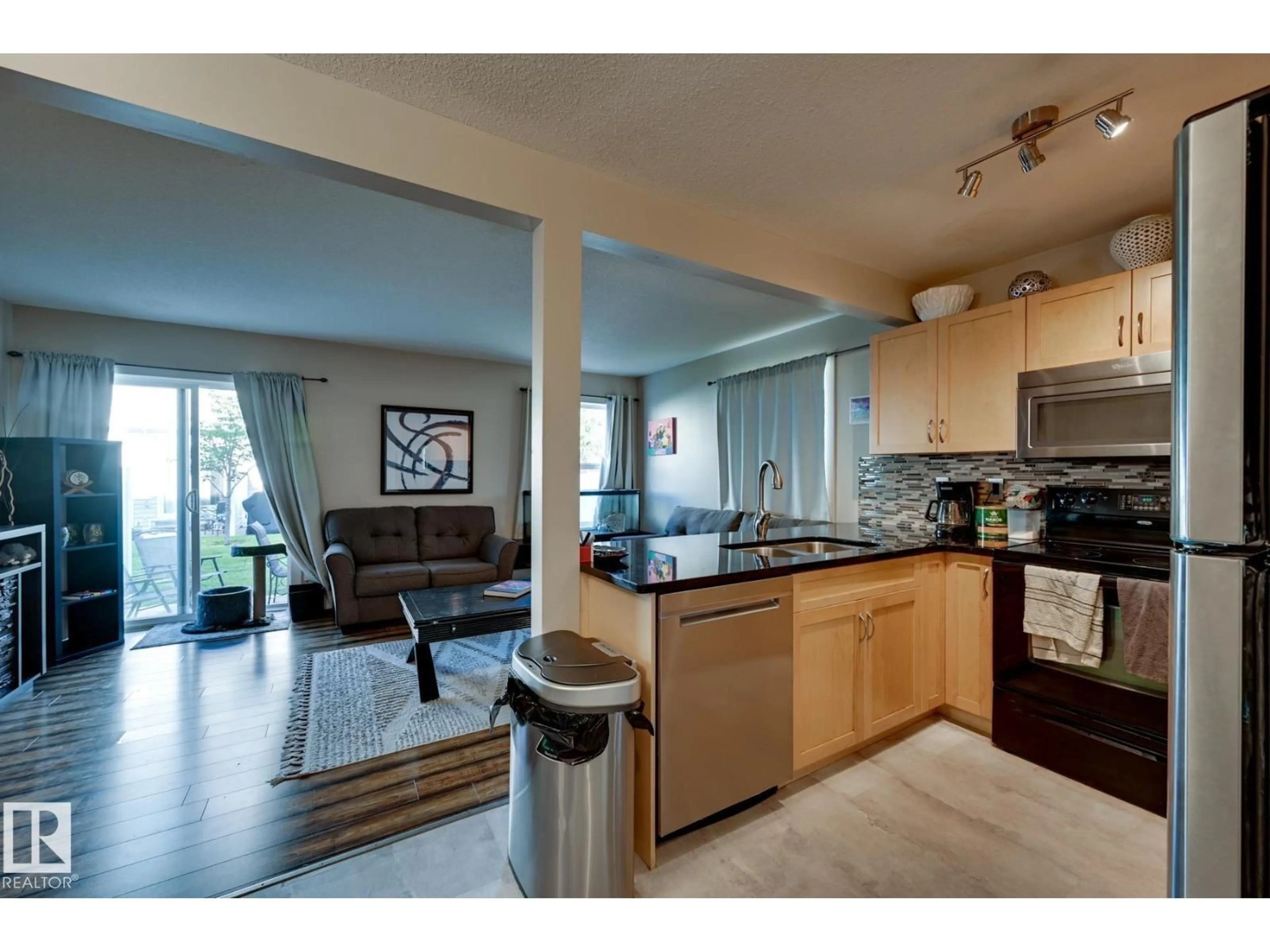 Open concept kitchen, ceramic/tile floor for #99 - 150 EDWARDS DR, Edmonton Alberta T6X1M4