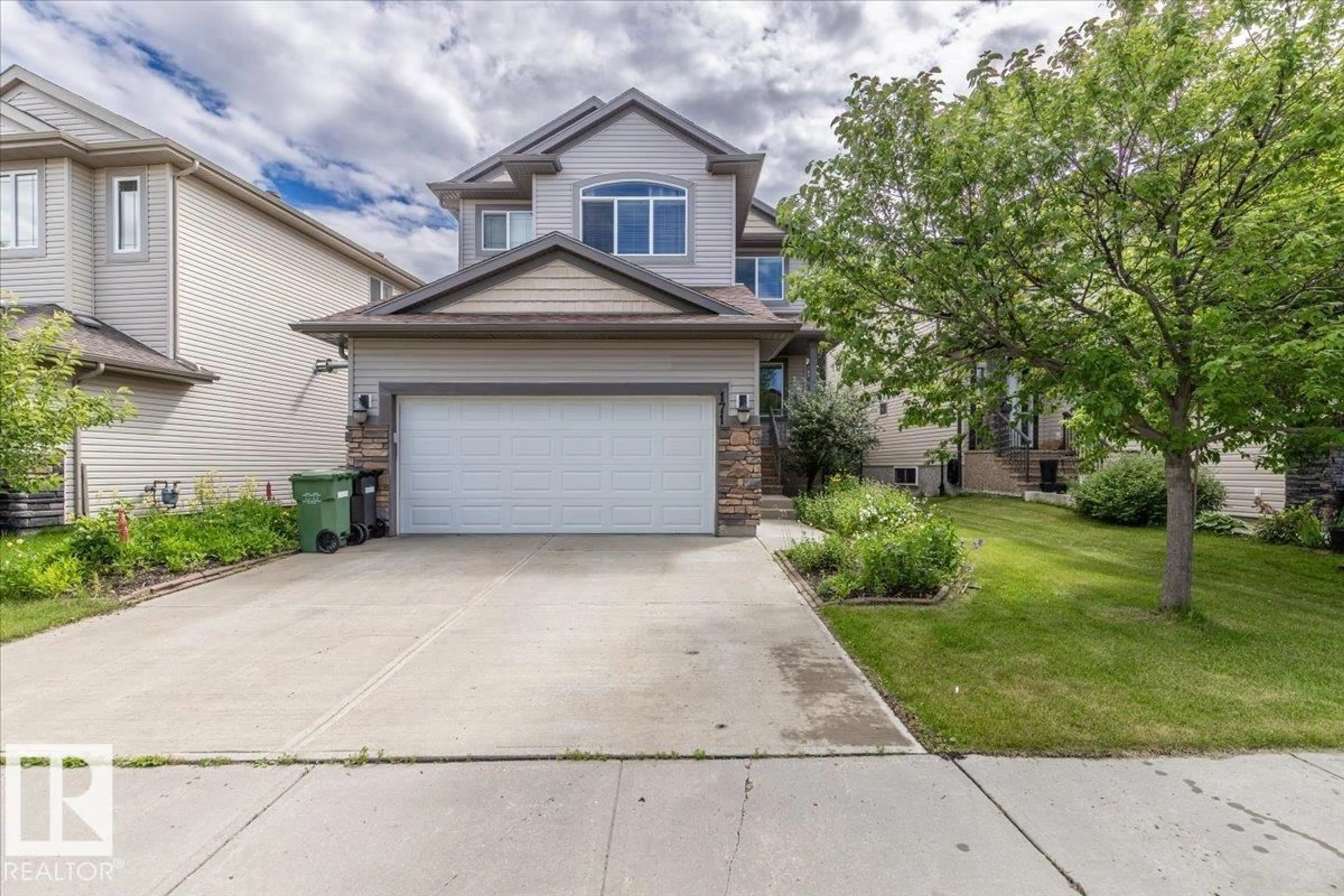 A pic from outside/outdoor area/front of a property/back of a property/a pic from drone, street for 171 KEYPORT CI, Leduc Alberta T9E0M4