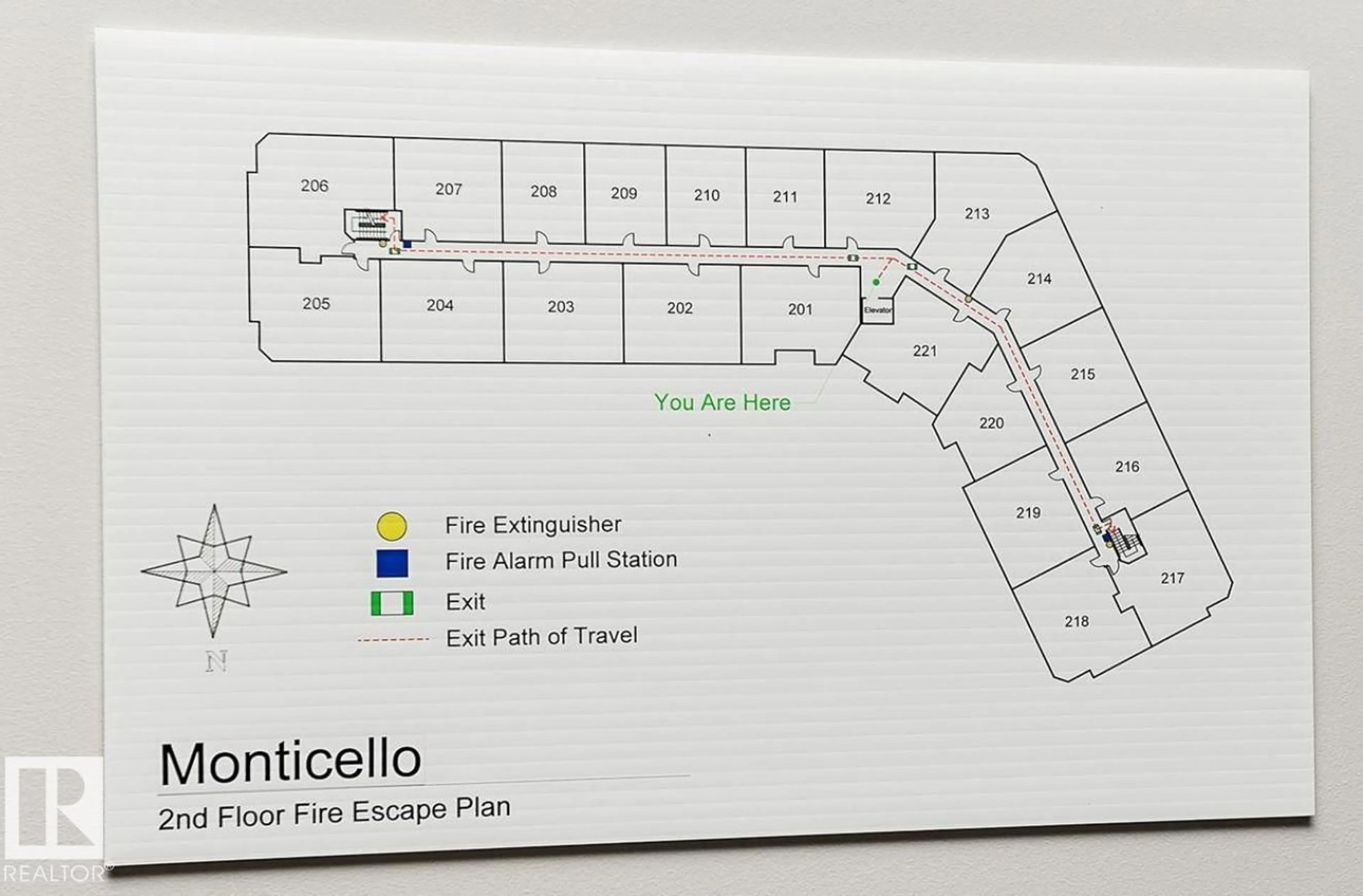 Floor plan for 207 - 11511 27 AV, Edmonton Alberta T6J7J8