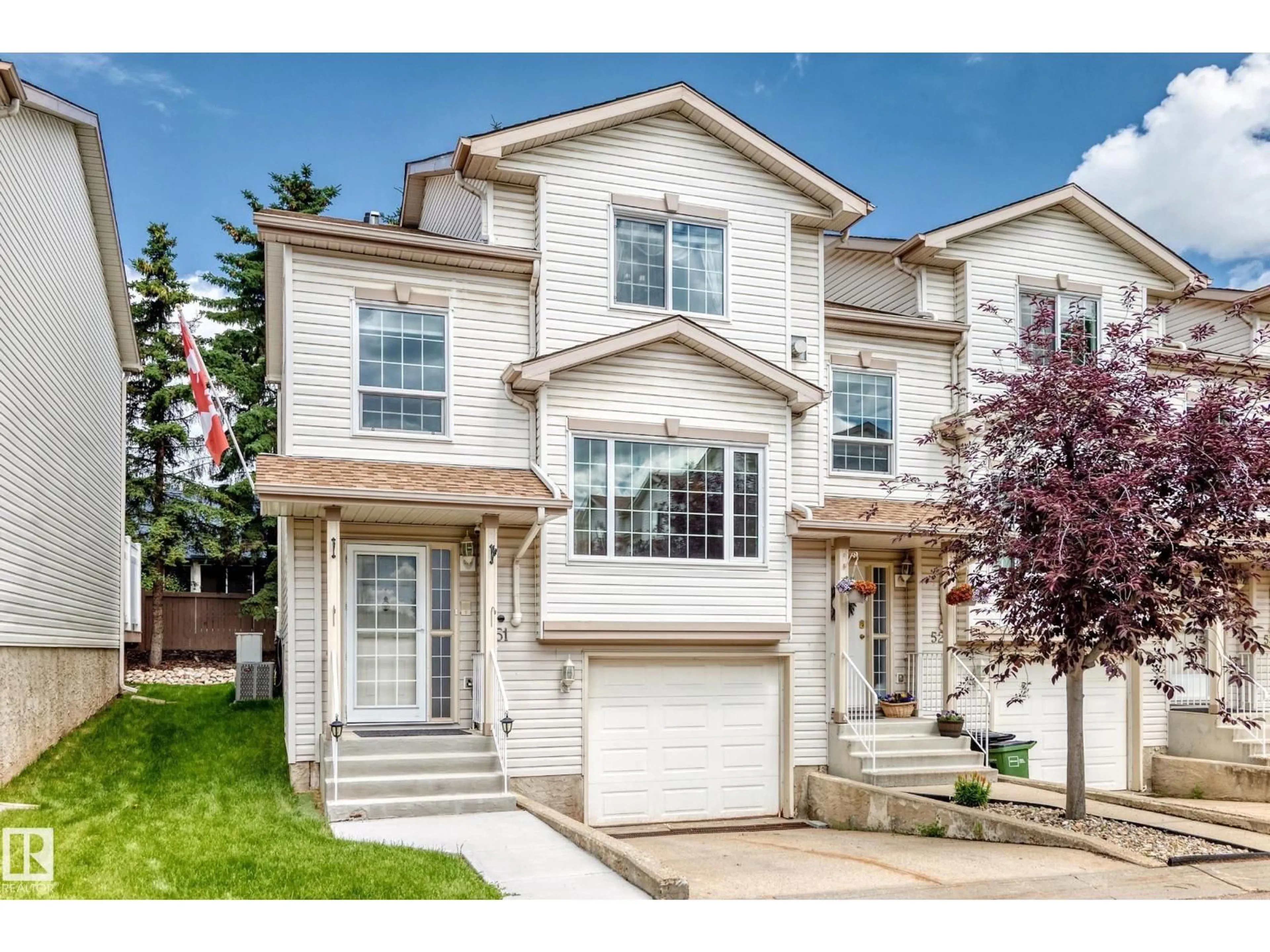 Home with vinyl exterior material, street for #51 - 9630 176 ST, Edmonton Alberta T5T6E1