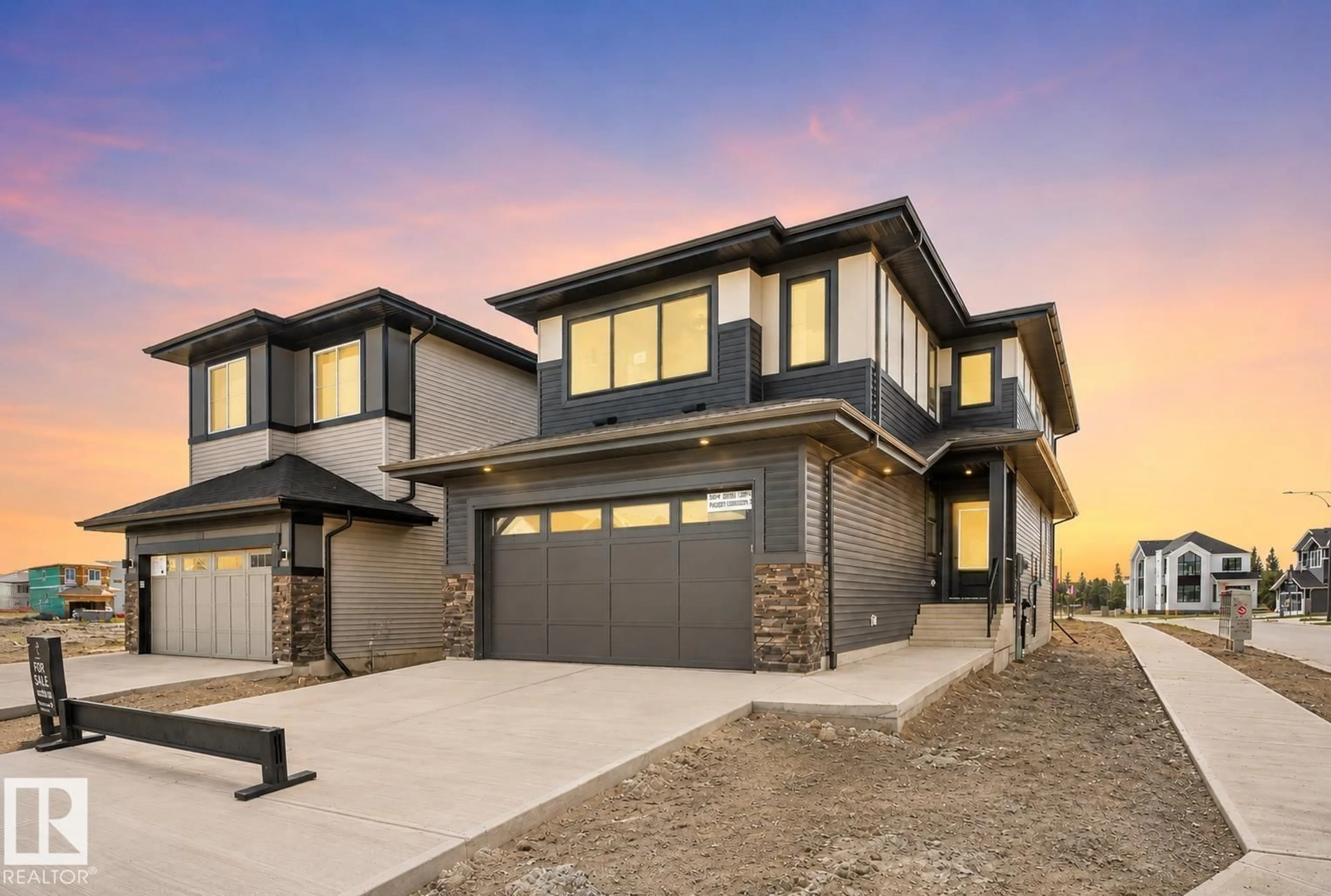 Home with brick exterior material, street for 5004 CAWSEY LI, Edmonton Alberta T6W5X3