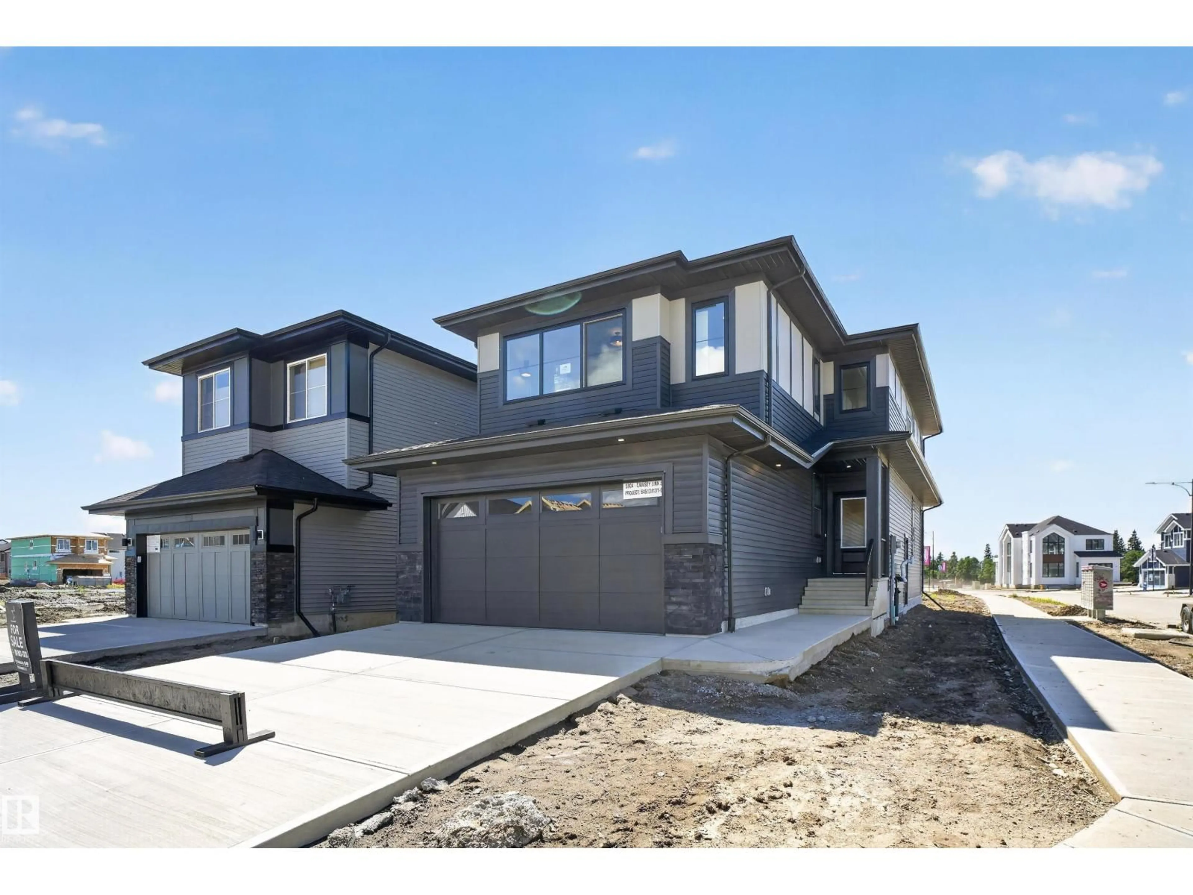 Home with brick exterior material, street for 5004 CAWSEY LI, Edmonton Alberta T6W5X3