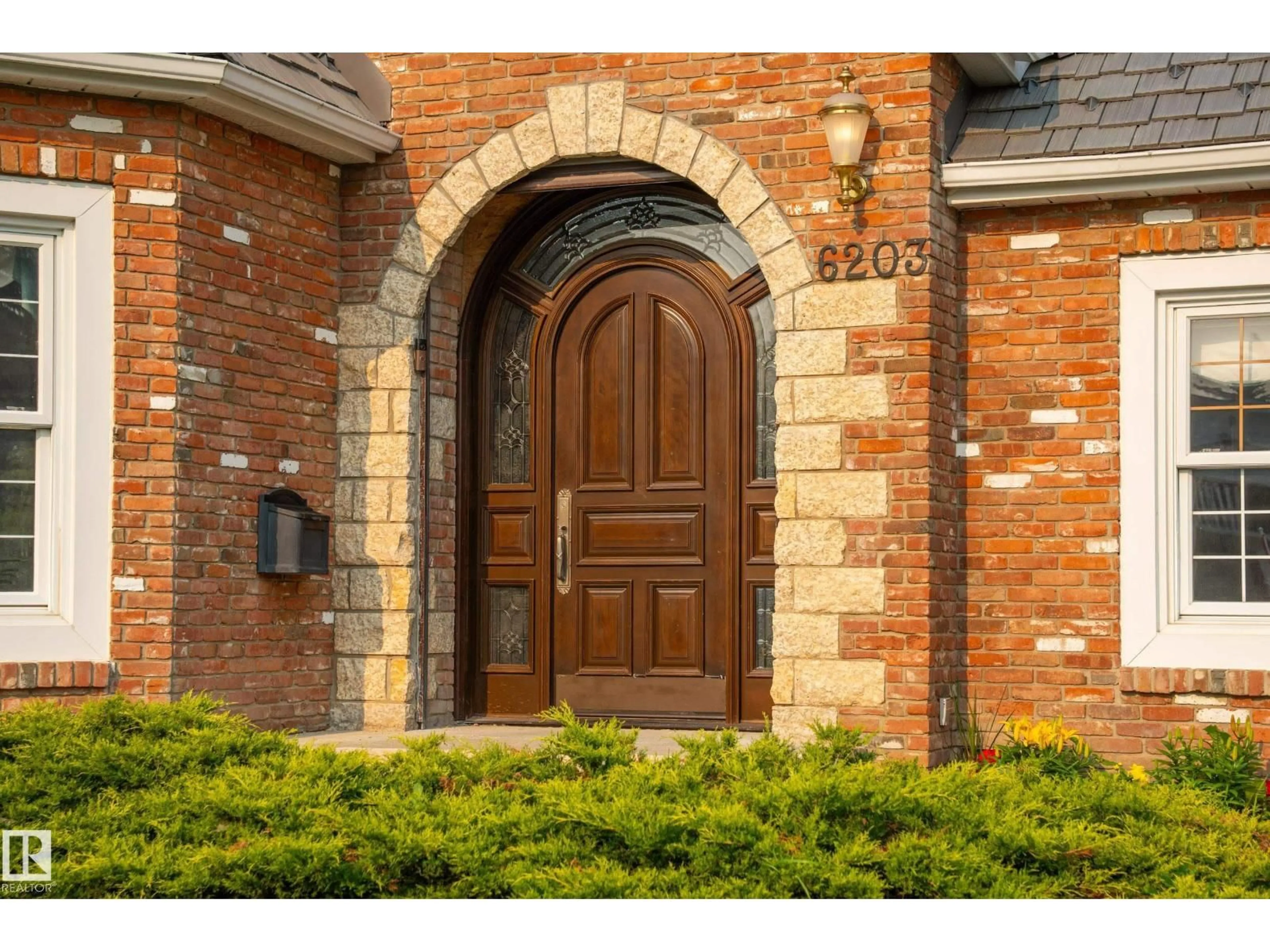 Home with brick exterior material, street for 6203 143 ST, Edmonton Alberta T6H4W7
