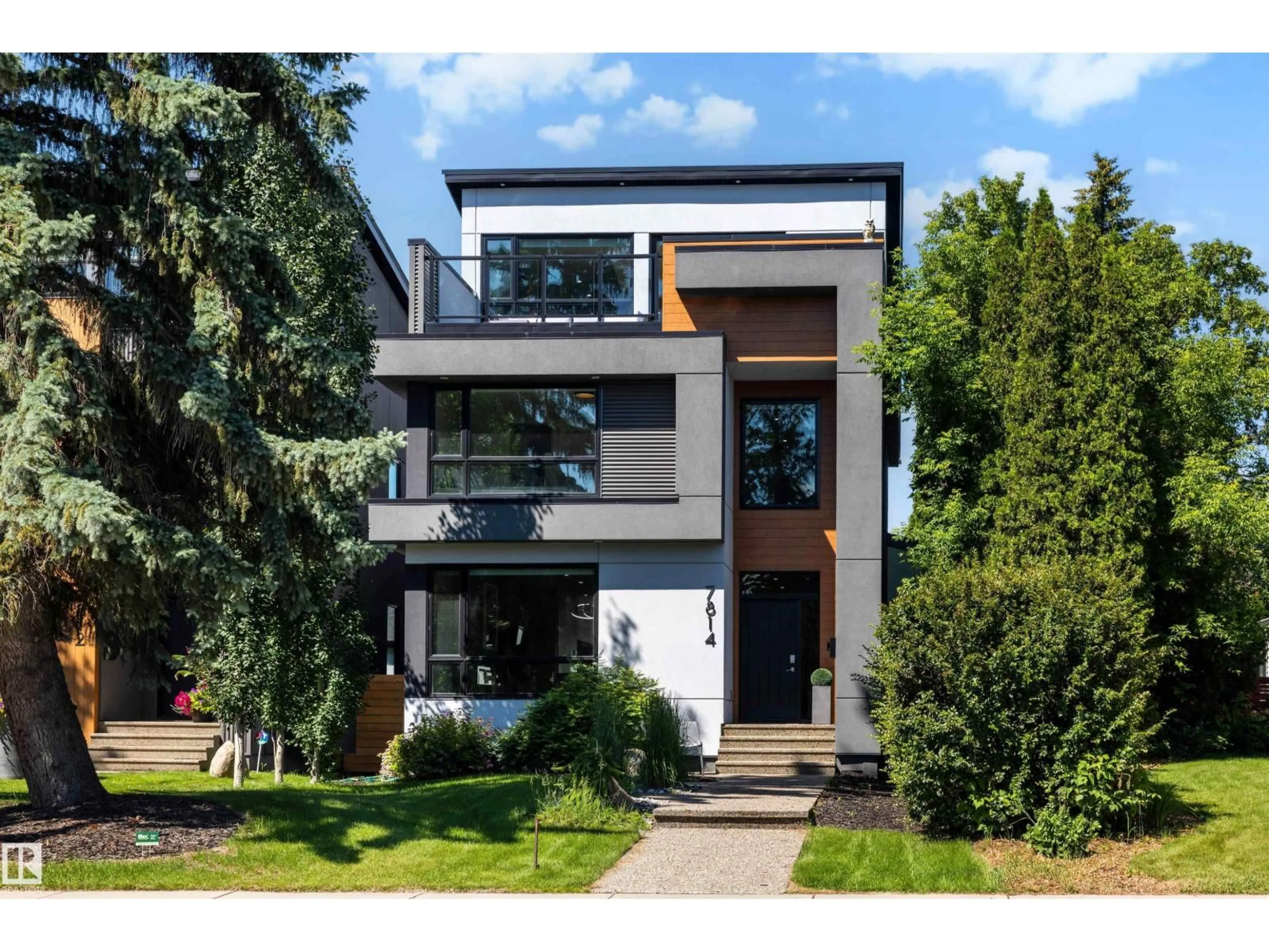 Home with brick exterior material, street for 7814 142 ST NW, Edmonton Alberta T5R0L8