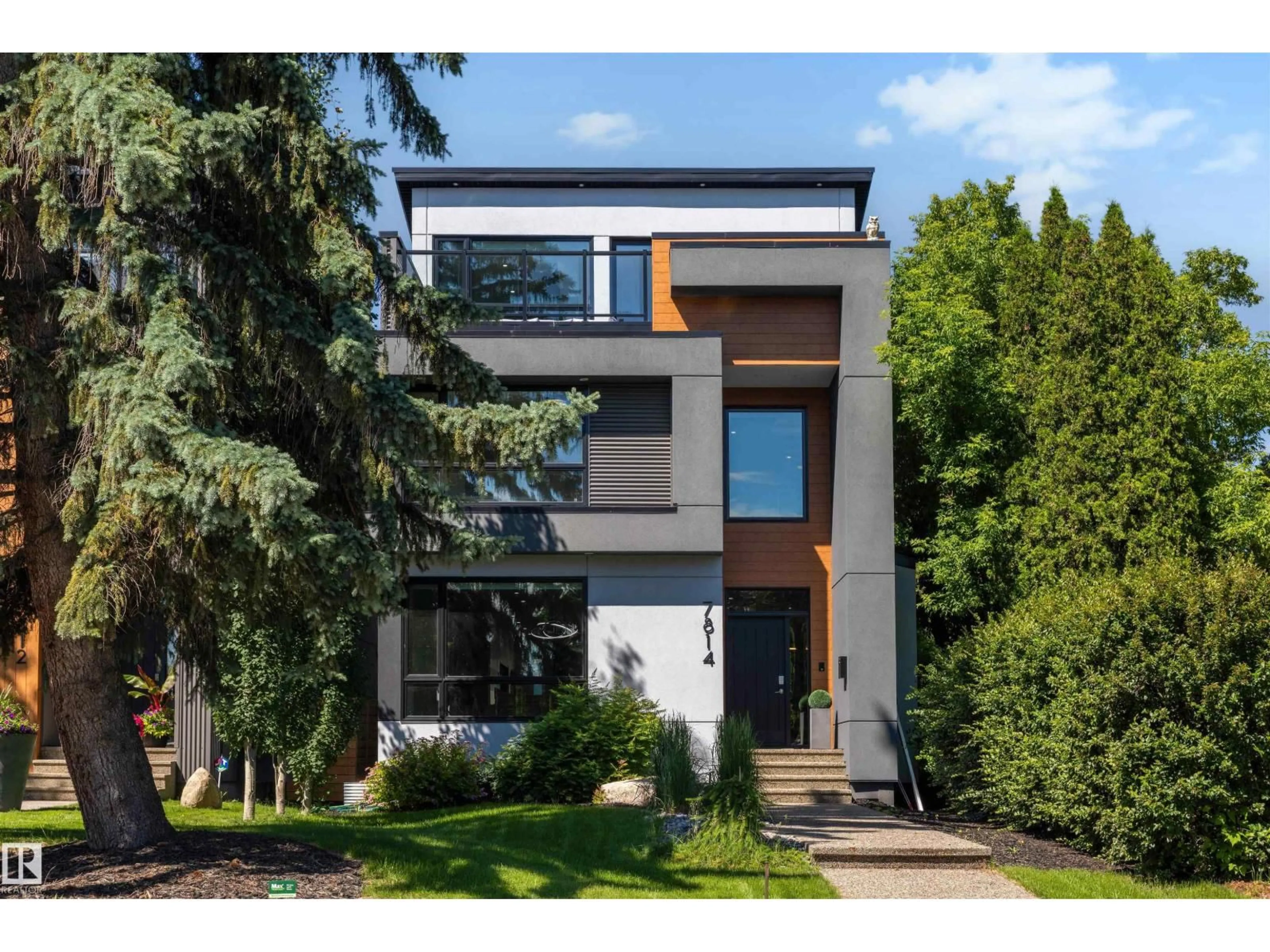 Home with brick exterior material, street for 7814 142 ST NW, Edmonton Alberta T5R0L8