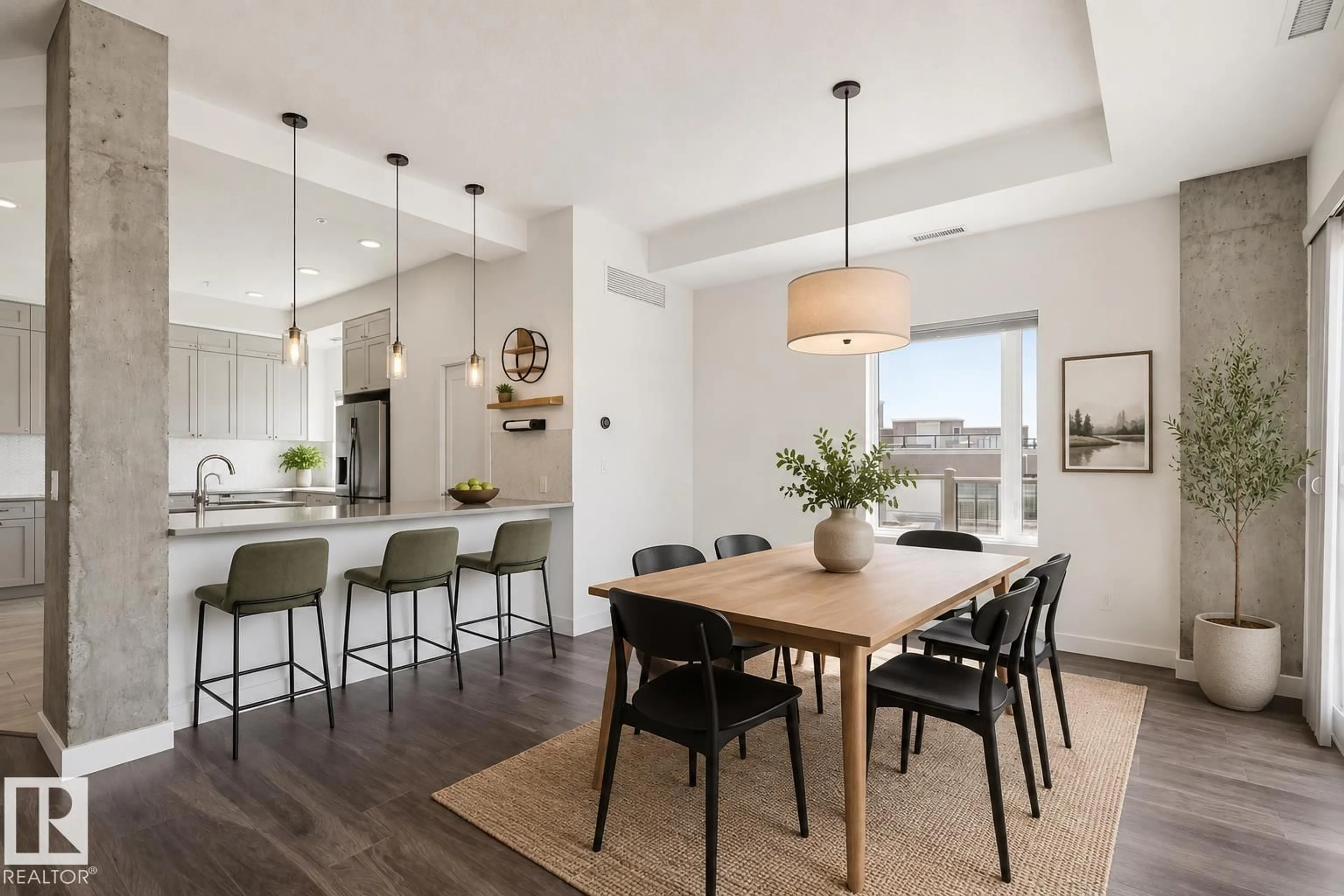 Open concept kitchen, unknown for #502 - 1316 WINDERMERE WY, Edmonton Alberta T6W2J3