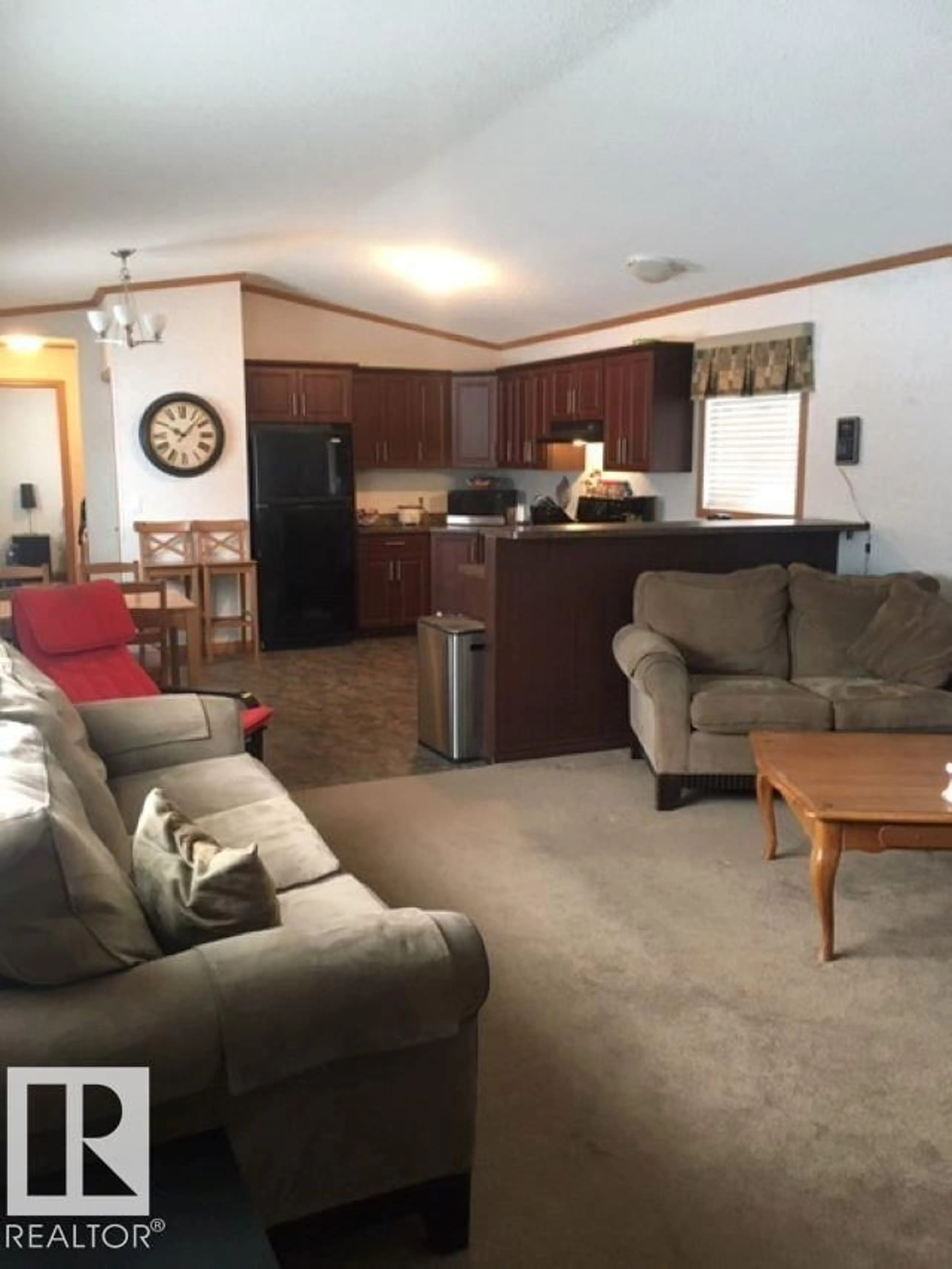 Living room with furniture, unknown for 174 PINE LN, Conklin Alberta T0P1H1