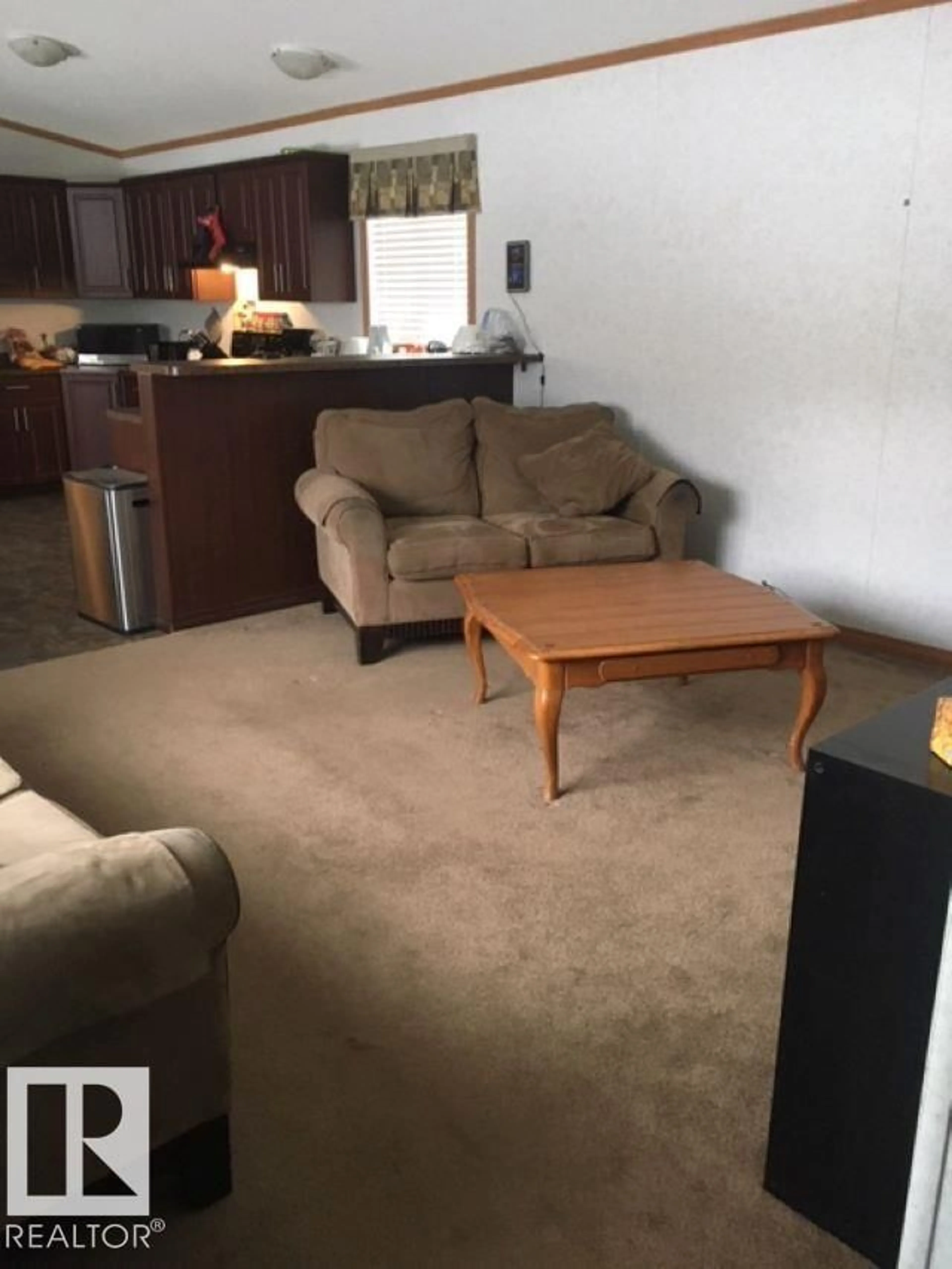 Living room with furniture, unknown for 174 PINE LN, Conklin Alberta T0P1H1