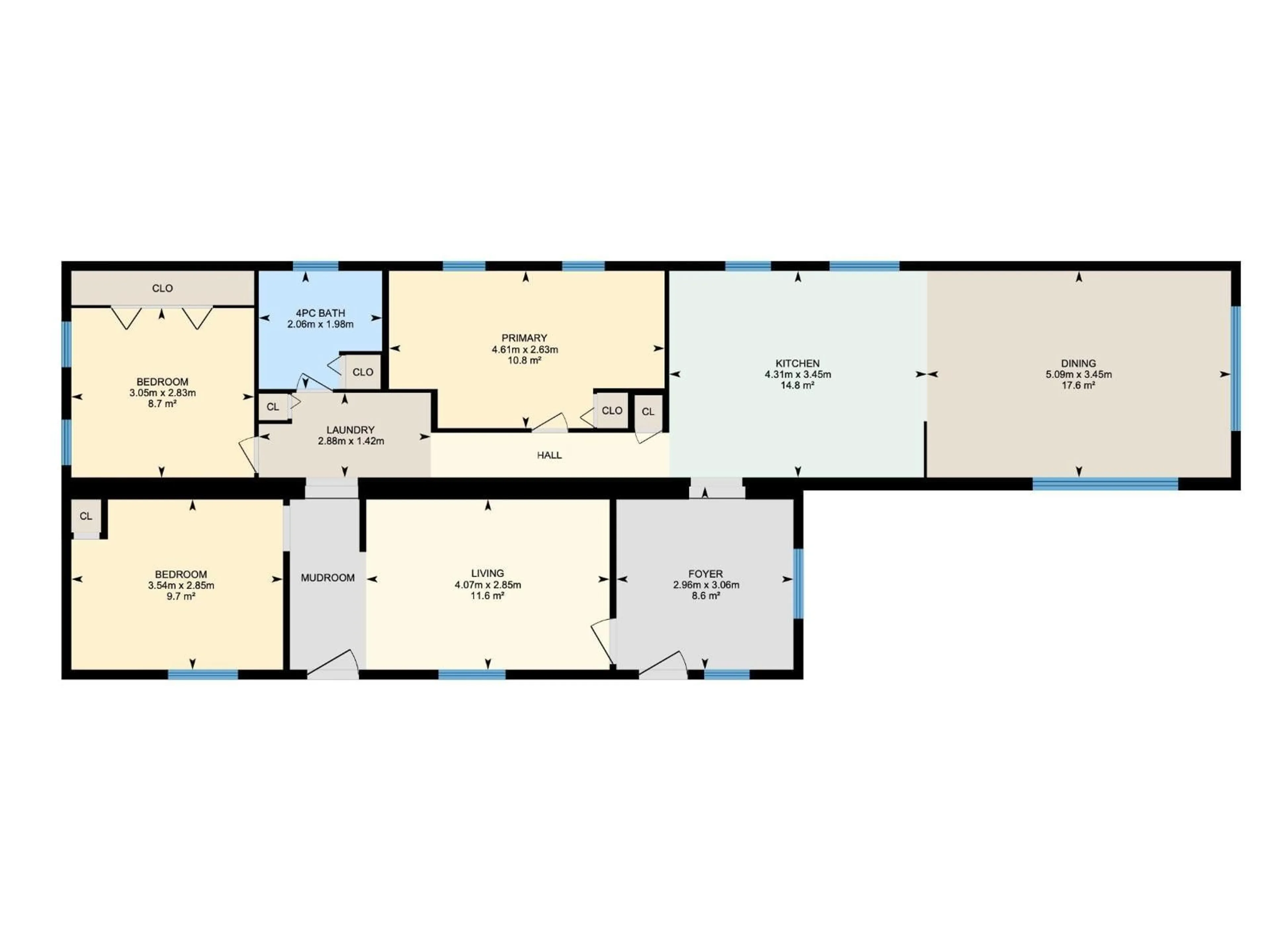 Floor plan for 5108 44 AVE, Calmar Alberta T0C0V0