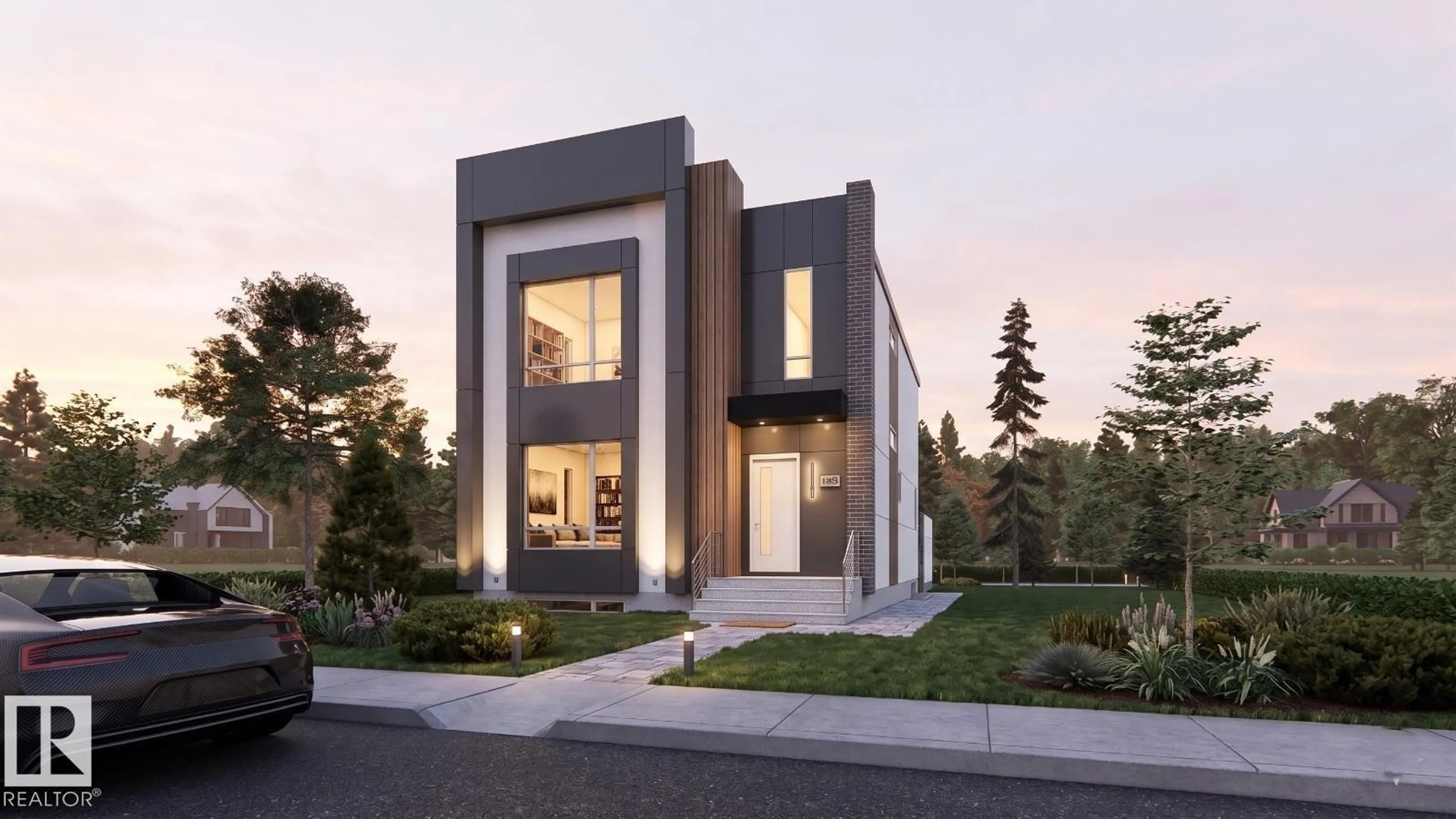 Home with brick exterior material, street for 14013 101A AV, Edmonton Alberta T5N0L2