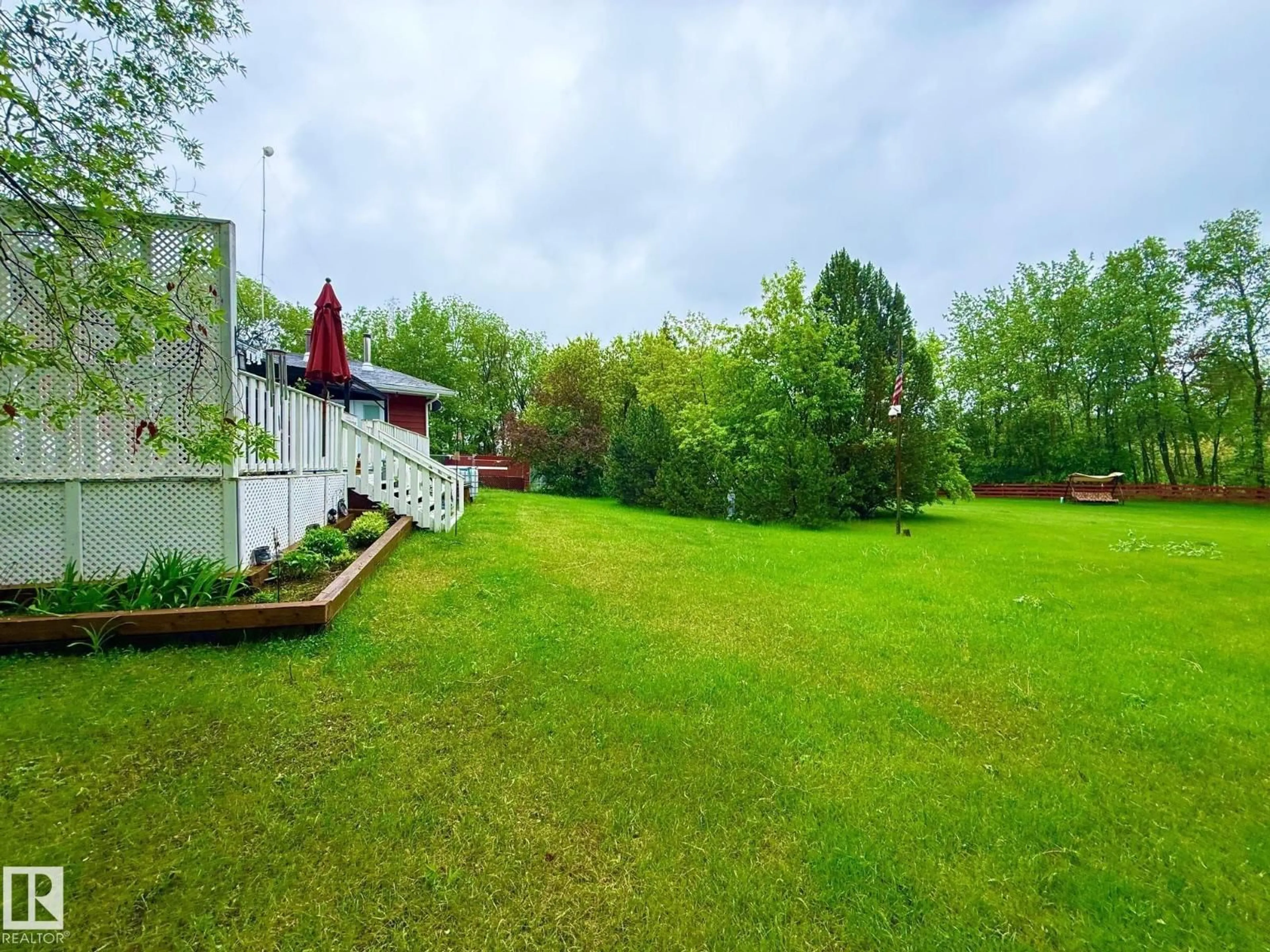 A pic from outside/outdoor area/front of a property/back of a property/a pic from drone, water/lake/river/ocean view for 51526 RGE ROAD 273, Rural Parkland County Alberta T7Y1H7