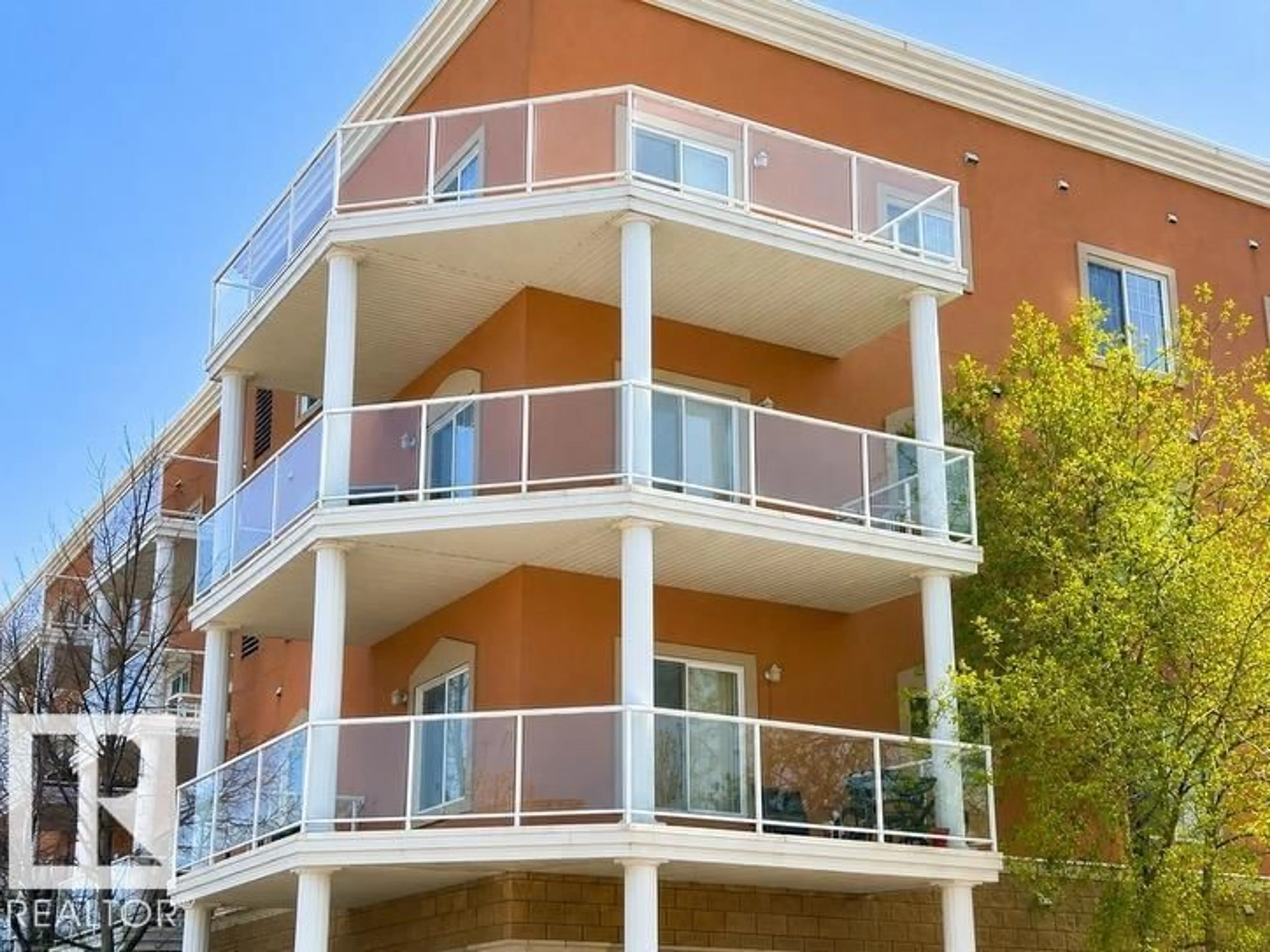 Balcony in the apartment, building for #341 - 263 MACEWAN RD, Edmonton Alberta T6W0C4