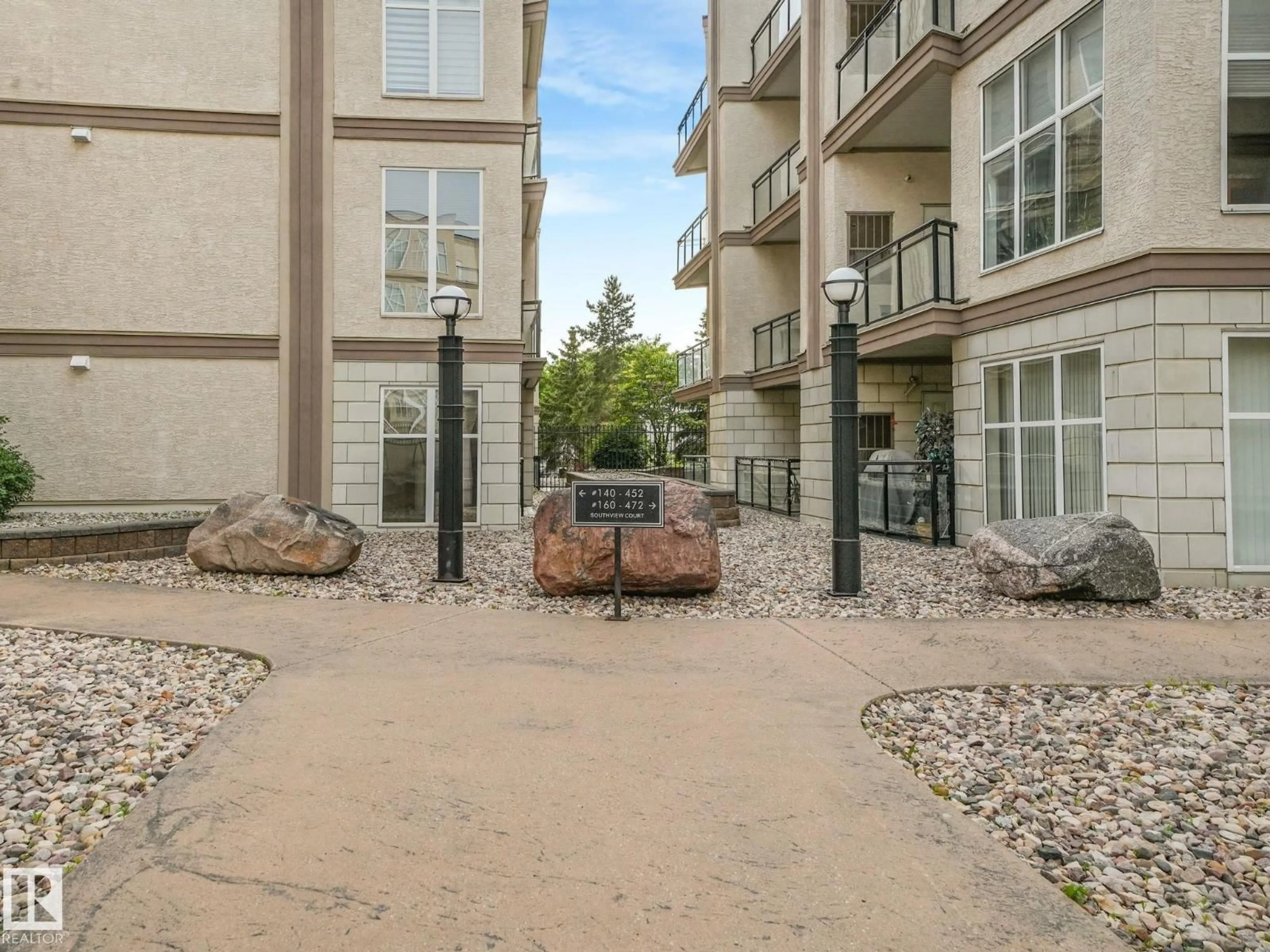 Patio, street for 150 4827 104A ST NW, Edmonton Alberta T6H0R5