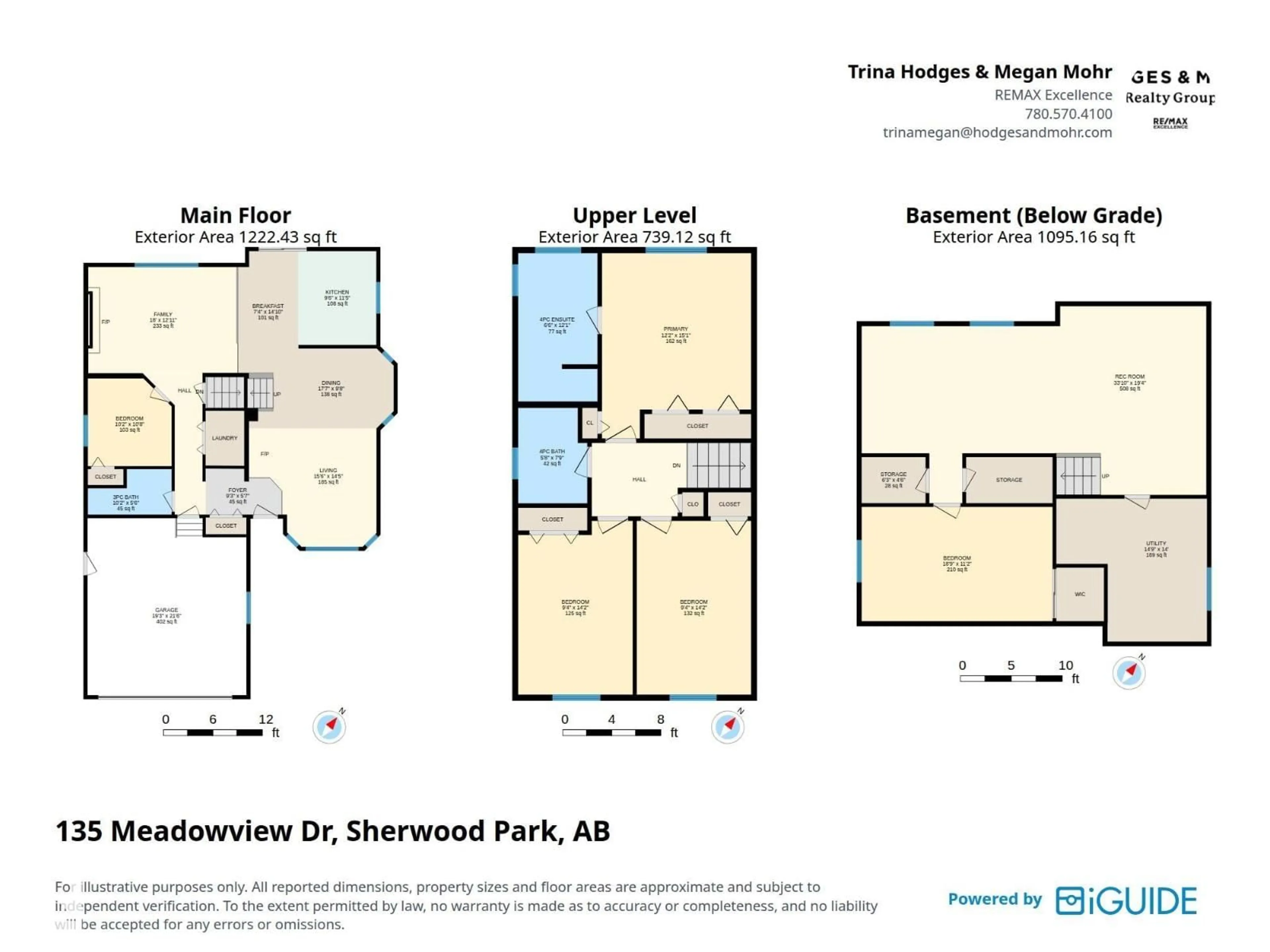 Floor plan for 135 MEADOWVIEW DR, Sherwood Park Alberta T8H1P8