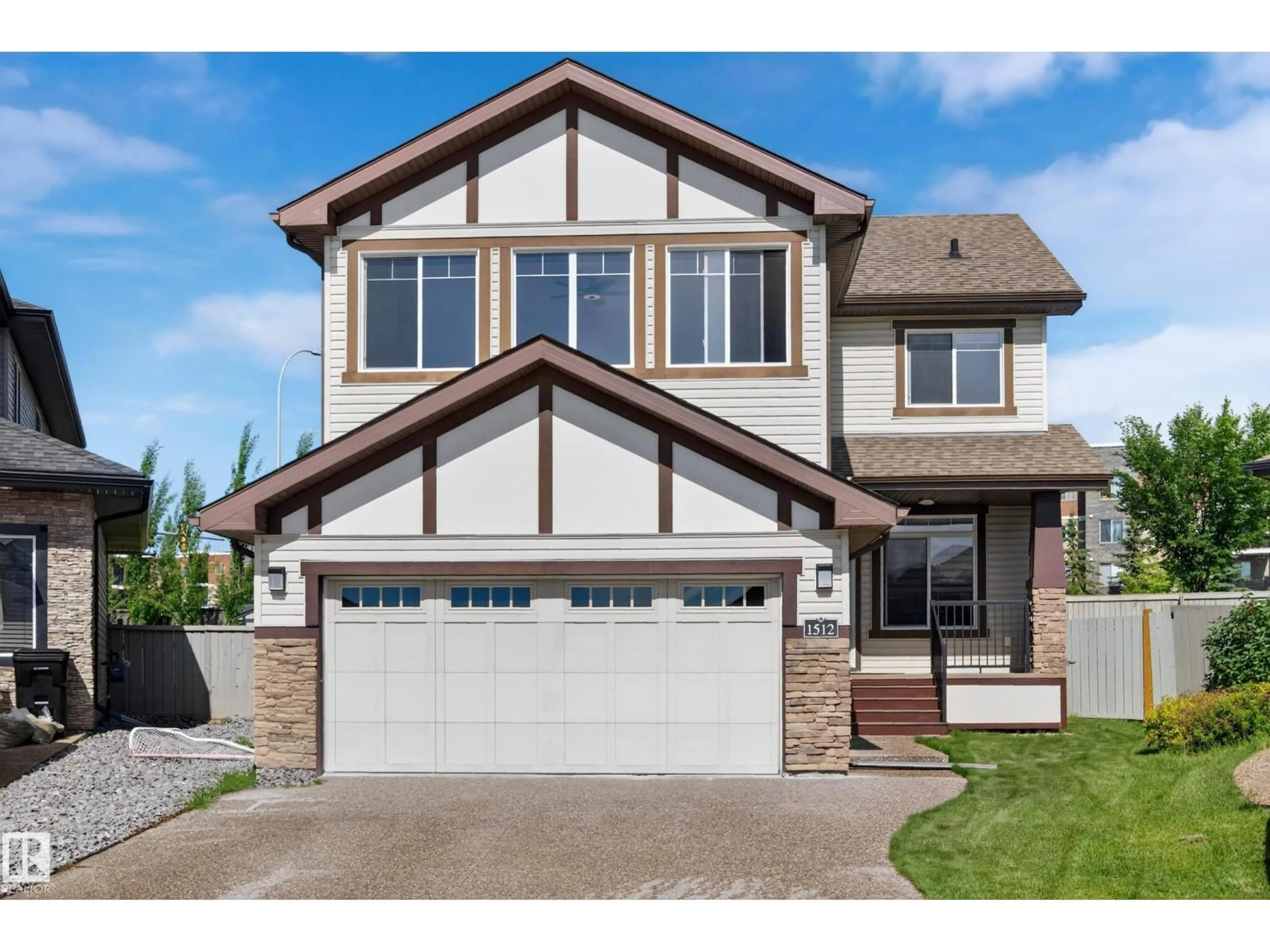 Home with vinyl exterior material, street for 1512 CUNNINGHAM SW, Edmonton Alberta T6W0Y3