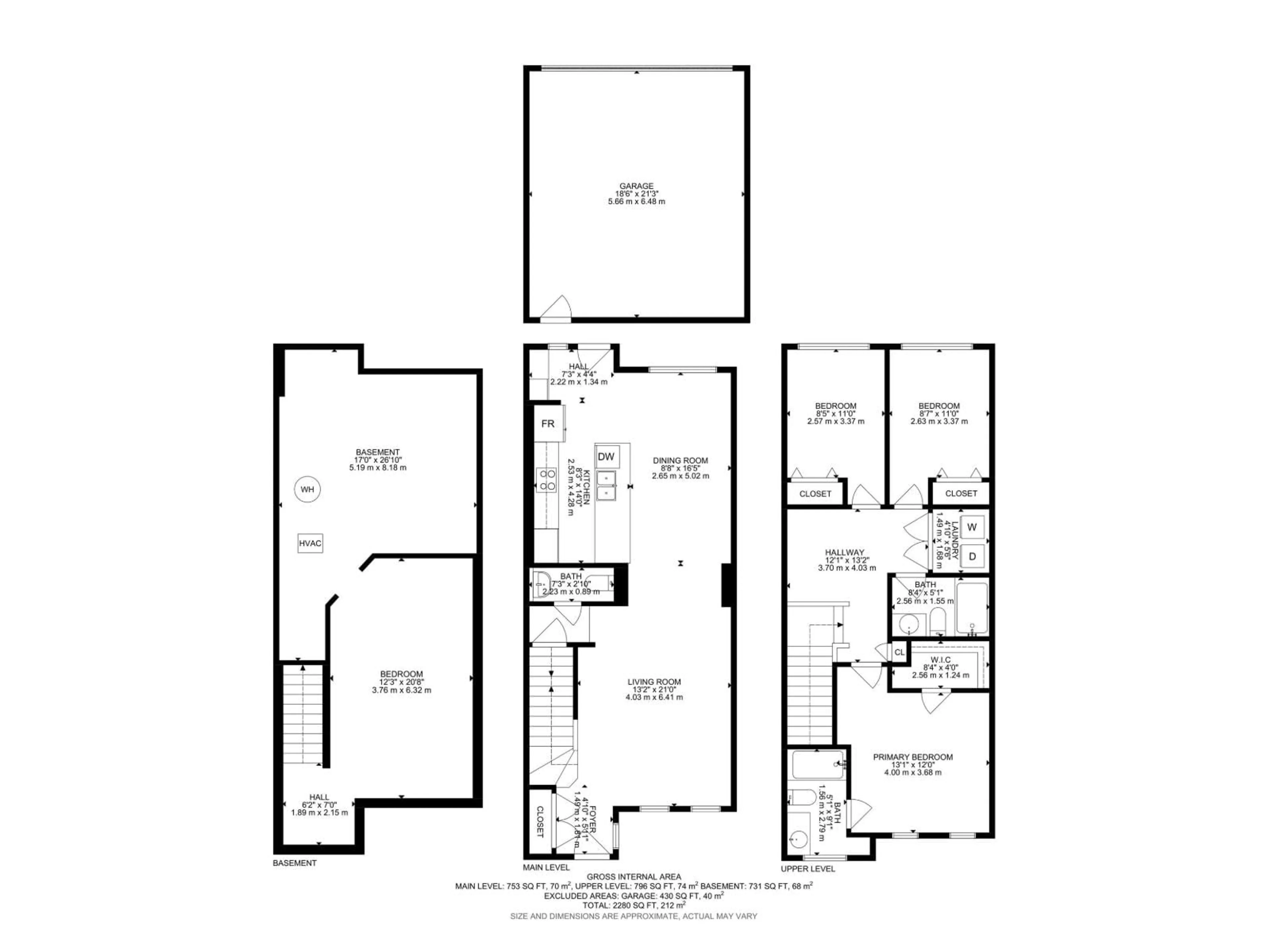 Floor plan for 529 GLENRIDDING RAVINE DR, Edmonton Alberta T6W4P1