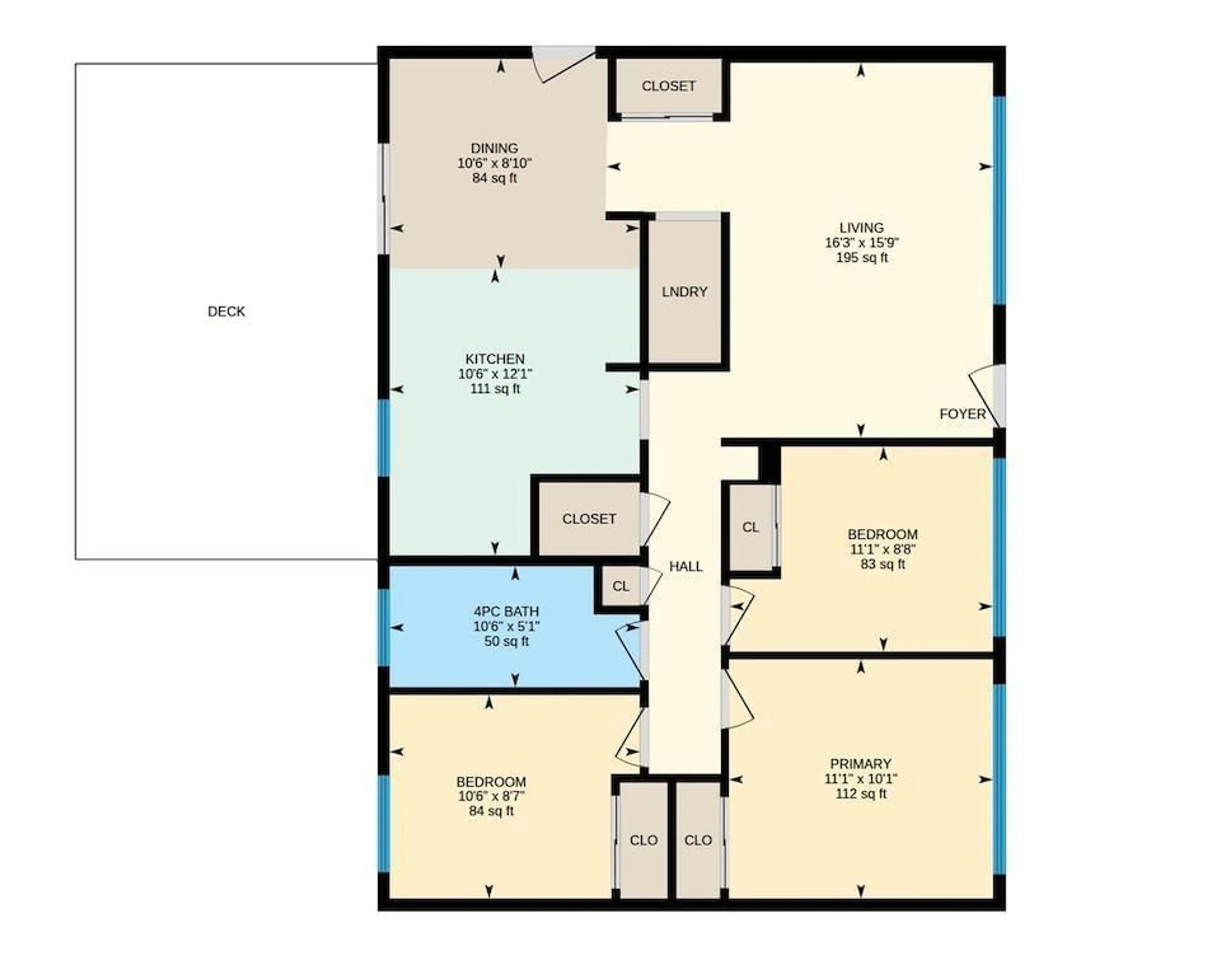 Floor plan for NW - 12912 103 ST, Edmonton Alberta T5E4M3
