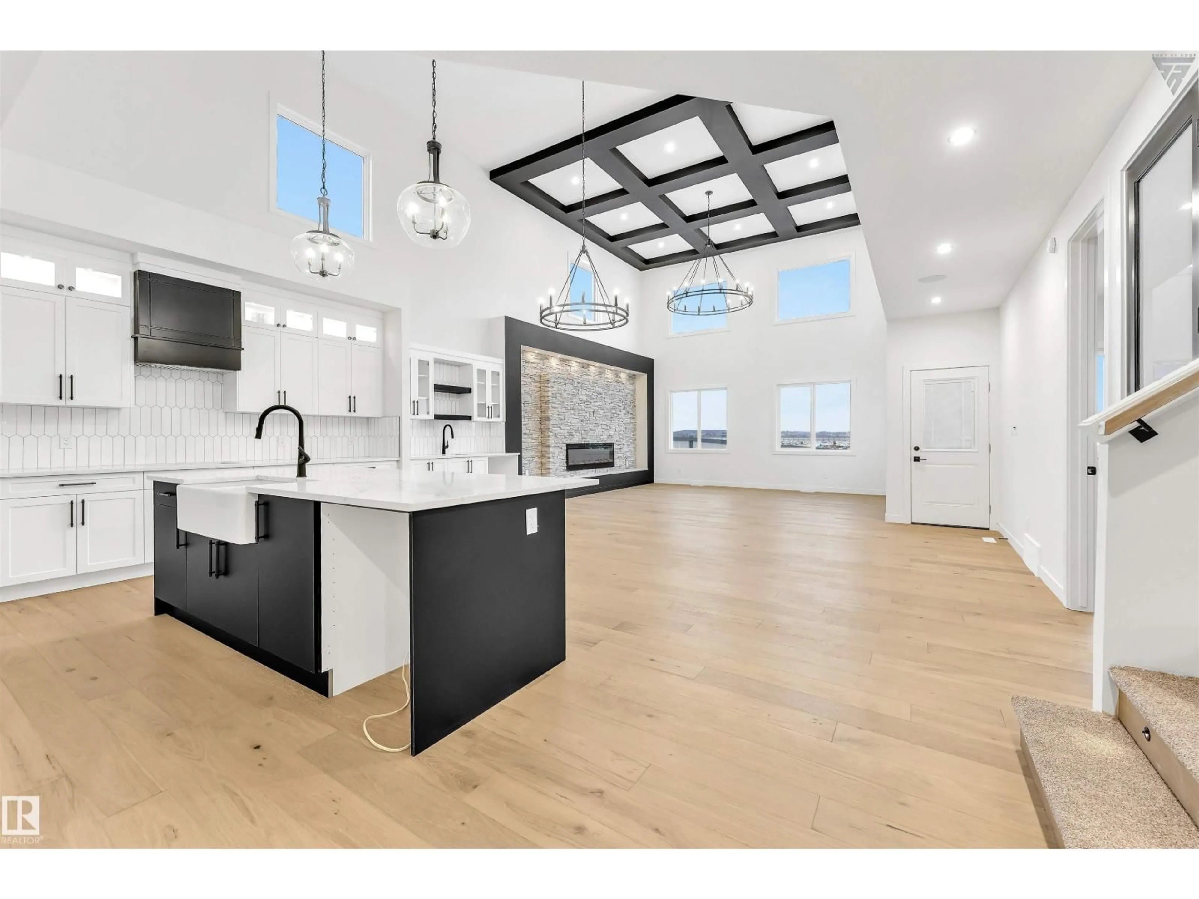 Open concept kitchen, unknown for 64 SYDWYCK CI, Spruce Grove Alberta T7X4S6