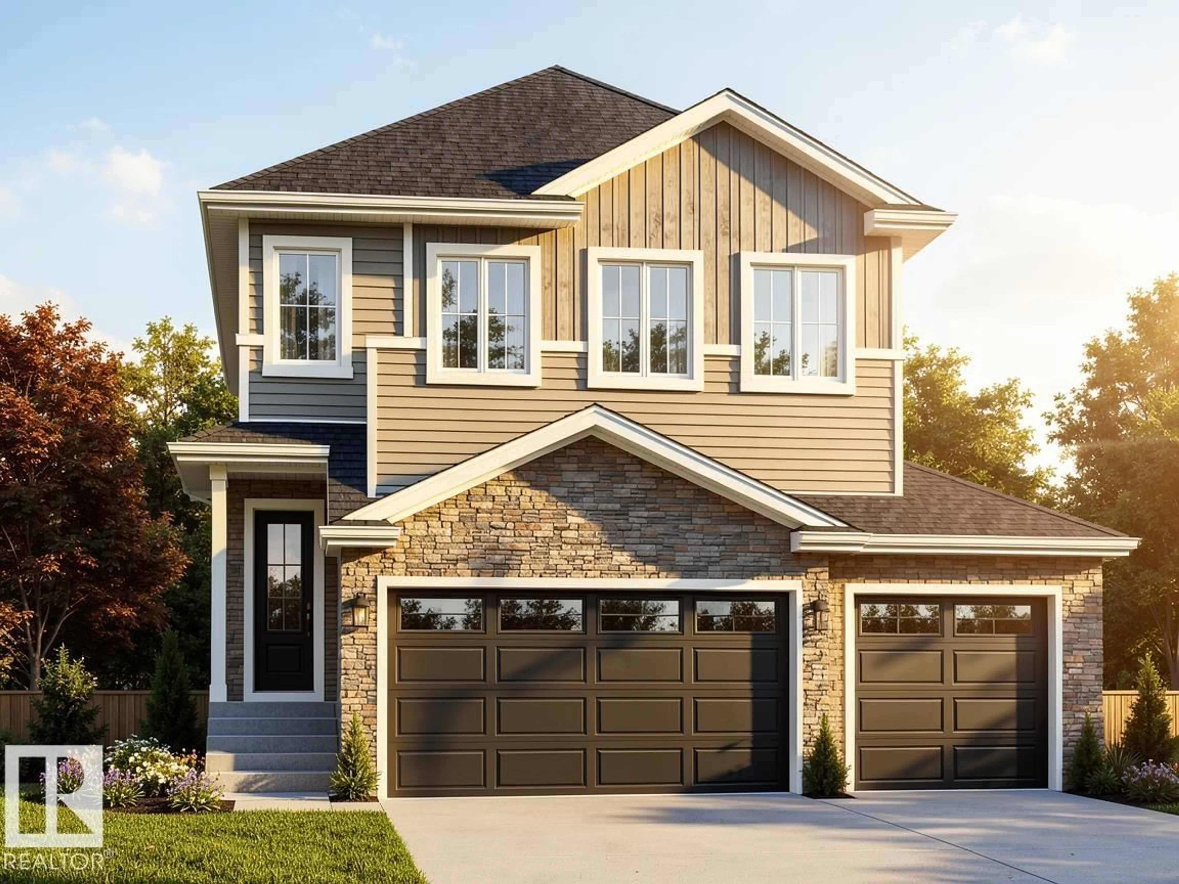 Home with vinyl exterior material, street for 66 MOCKINGBIRD CR, Fort Saskatchewan Alberta T8L3Z0