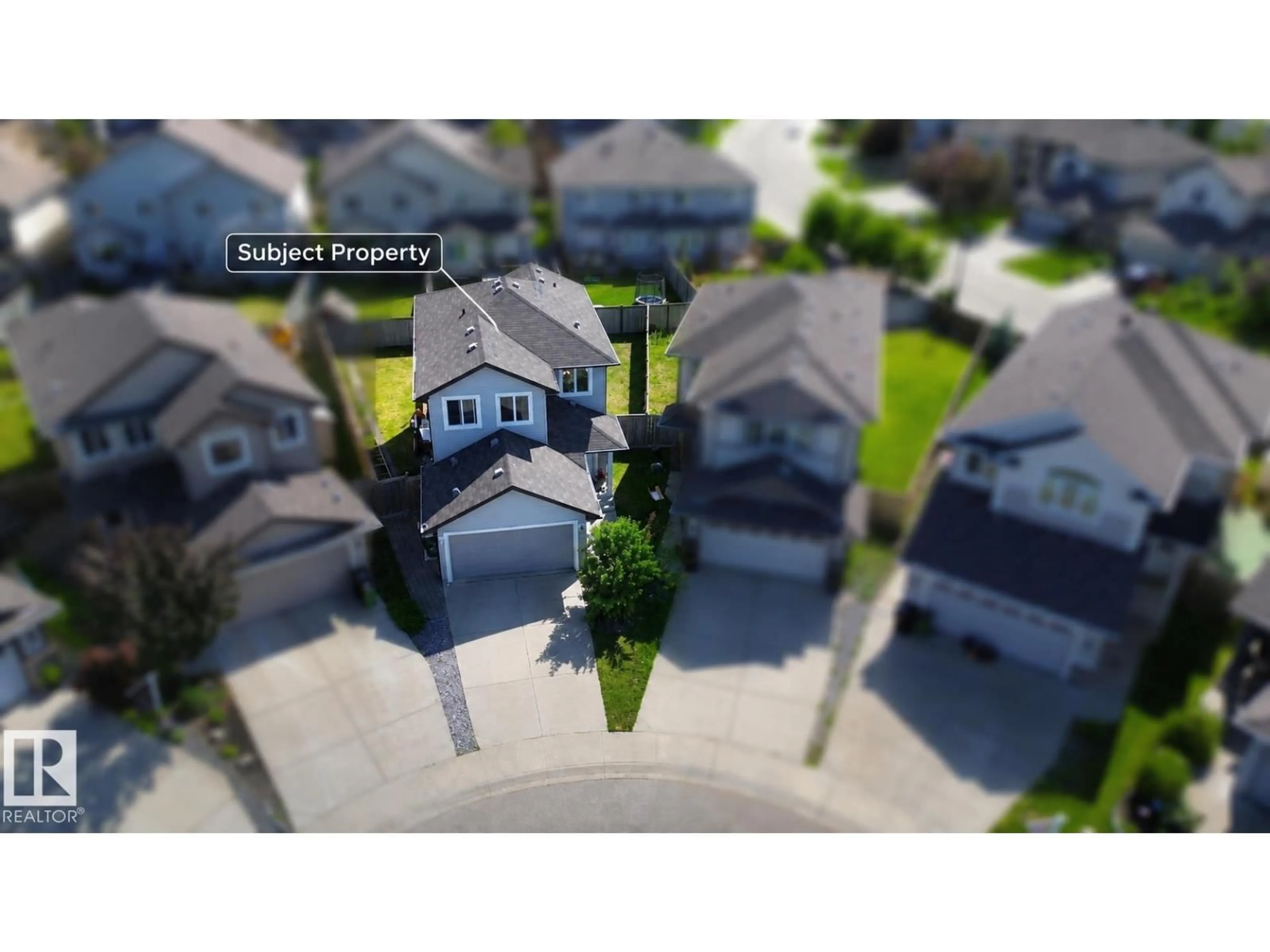 A pic from outside/outdoor area/front of a property/back of a property/a pic from drone, street for SW - 526 173A ST, Edmonton Alberta T6W2A5