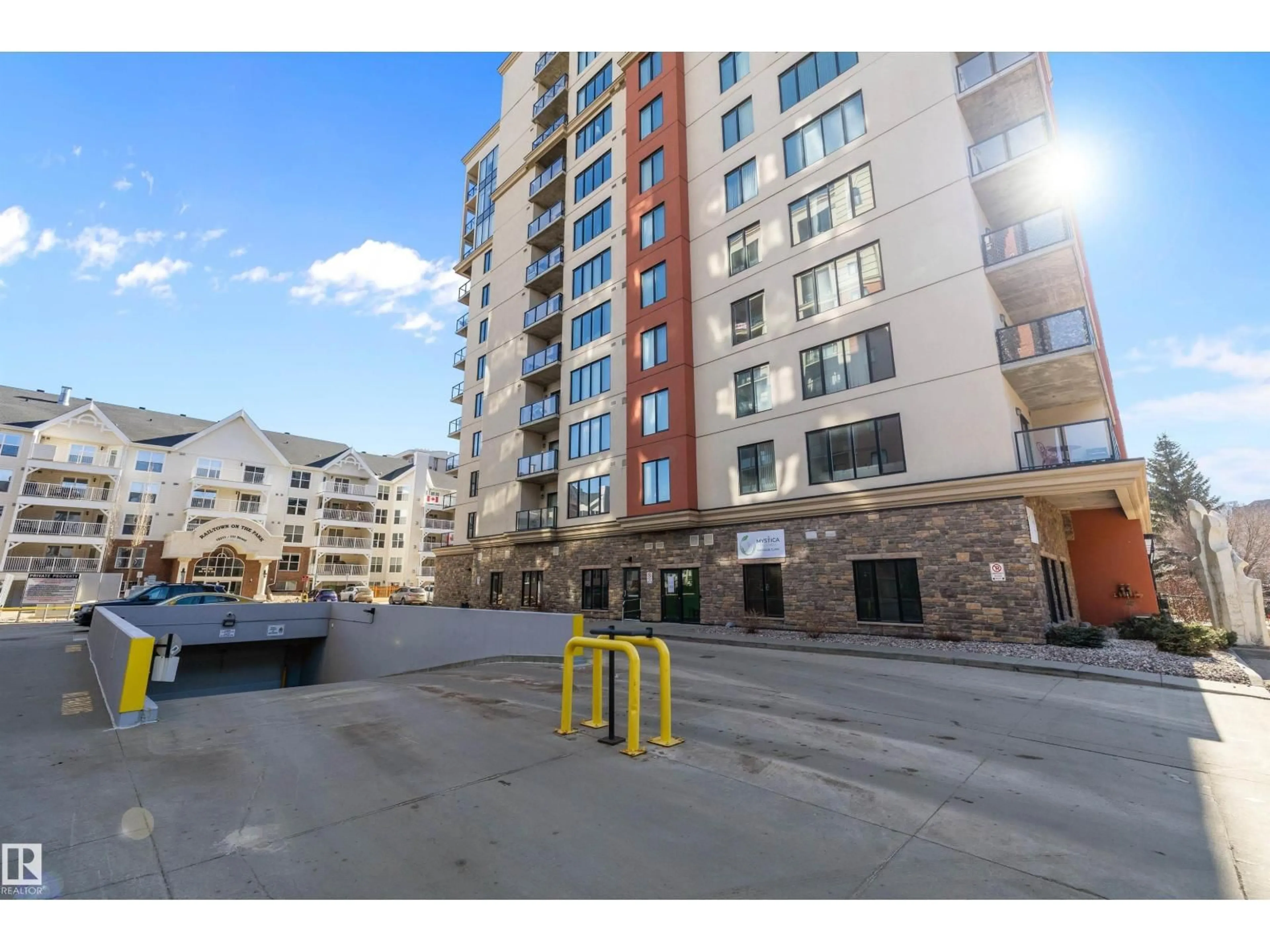 Patio, street for #307 - 10303 111 ST, Edmonton Alberta T5K0C6