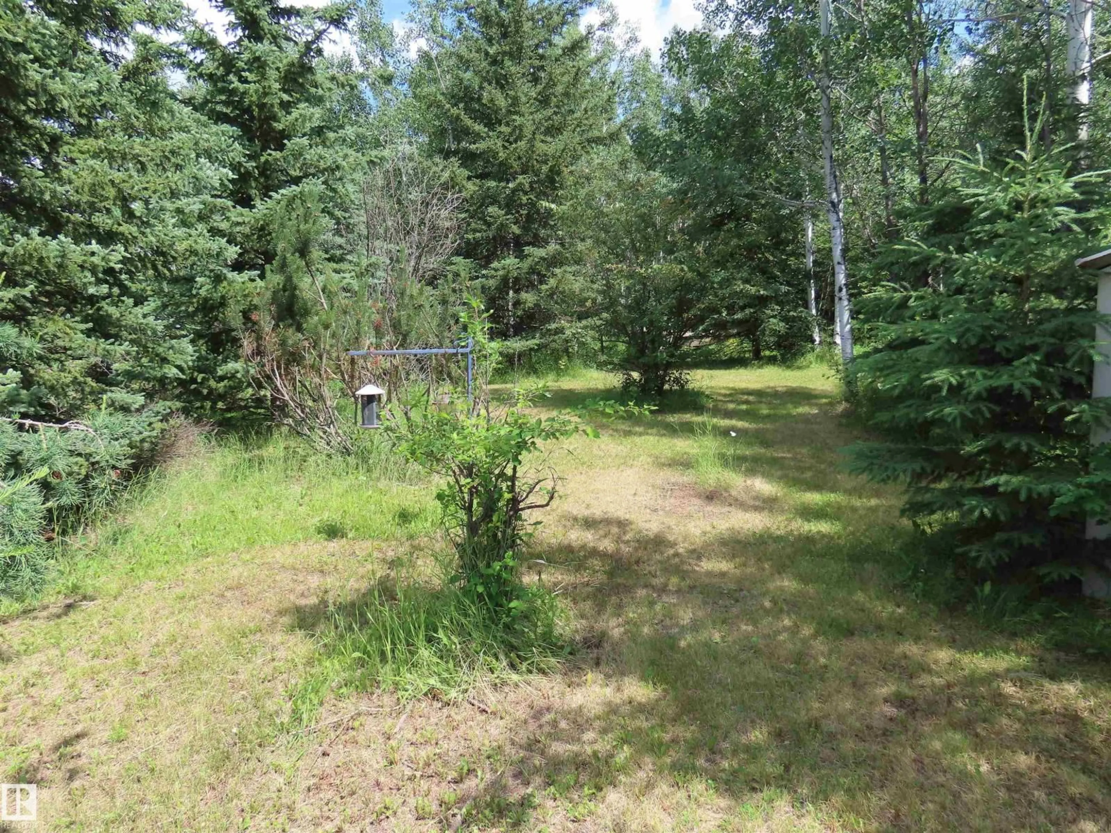 A pic from outside/outdoor area/front of a property/back of a property/a pic from drone, forest/trees view for 7227 TWP ROAD 560, Rural Lac Ste. Anne County Alberta T0E2A0