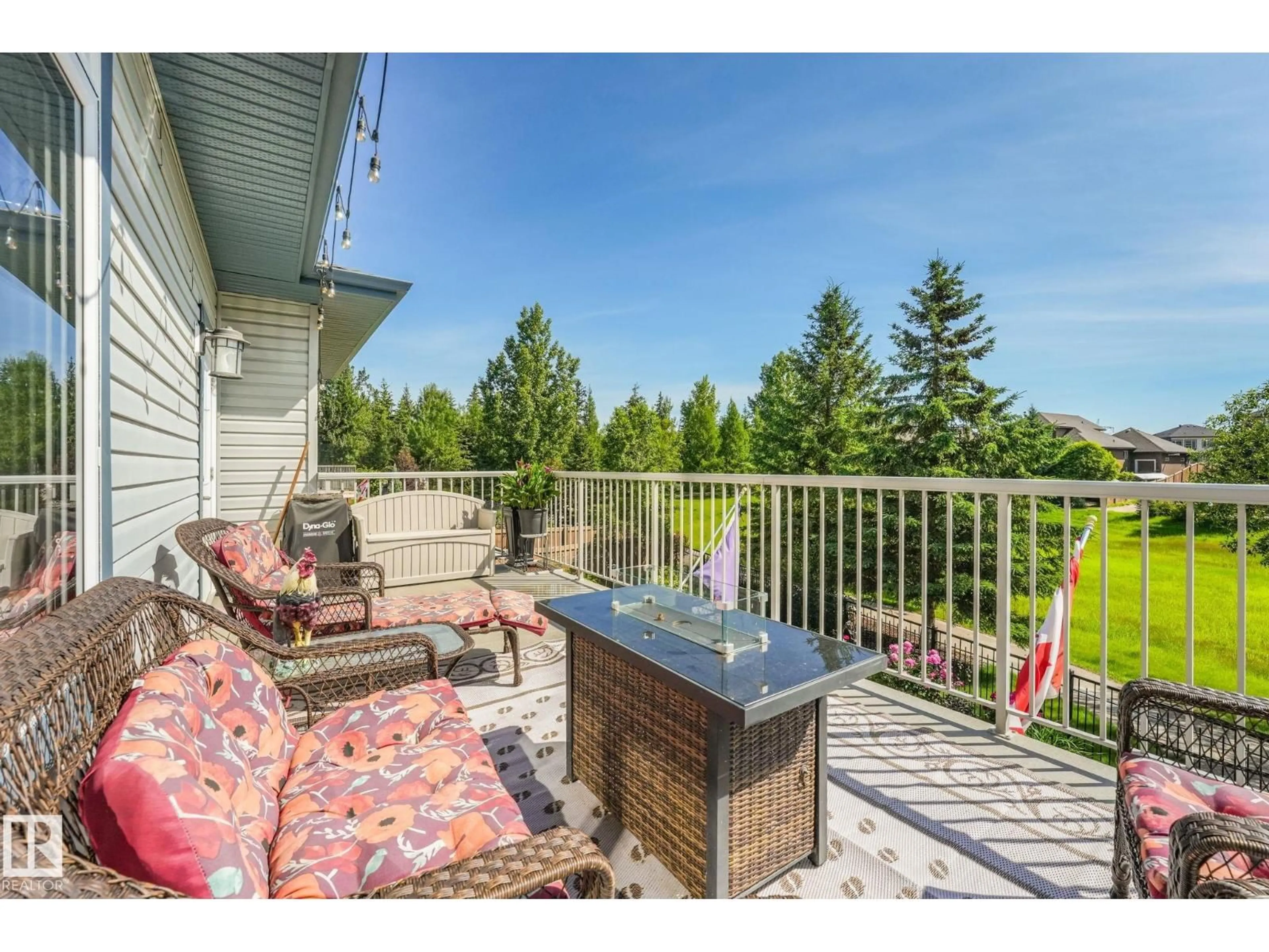 Patio, water/lake/river/ocean view for 412 RAVINE CO, Devon Alberta T9G0A2