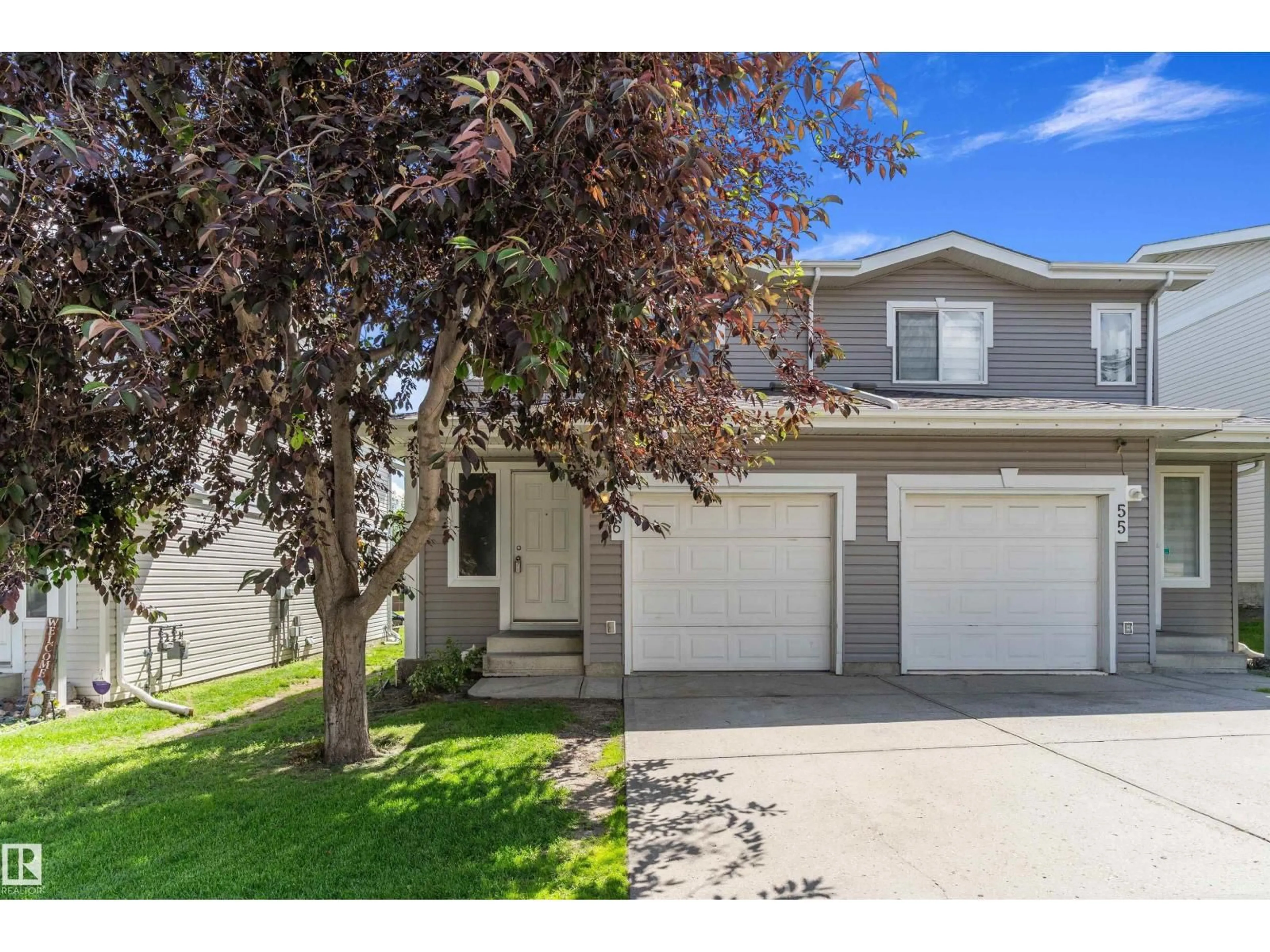 Home with vinyl exterior material, street for 130 - 56 HYNDMAN CR, Edmonton Alberta T5A0E8